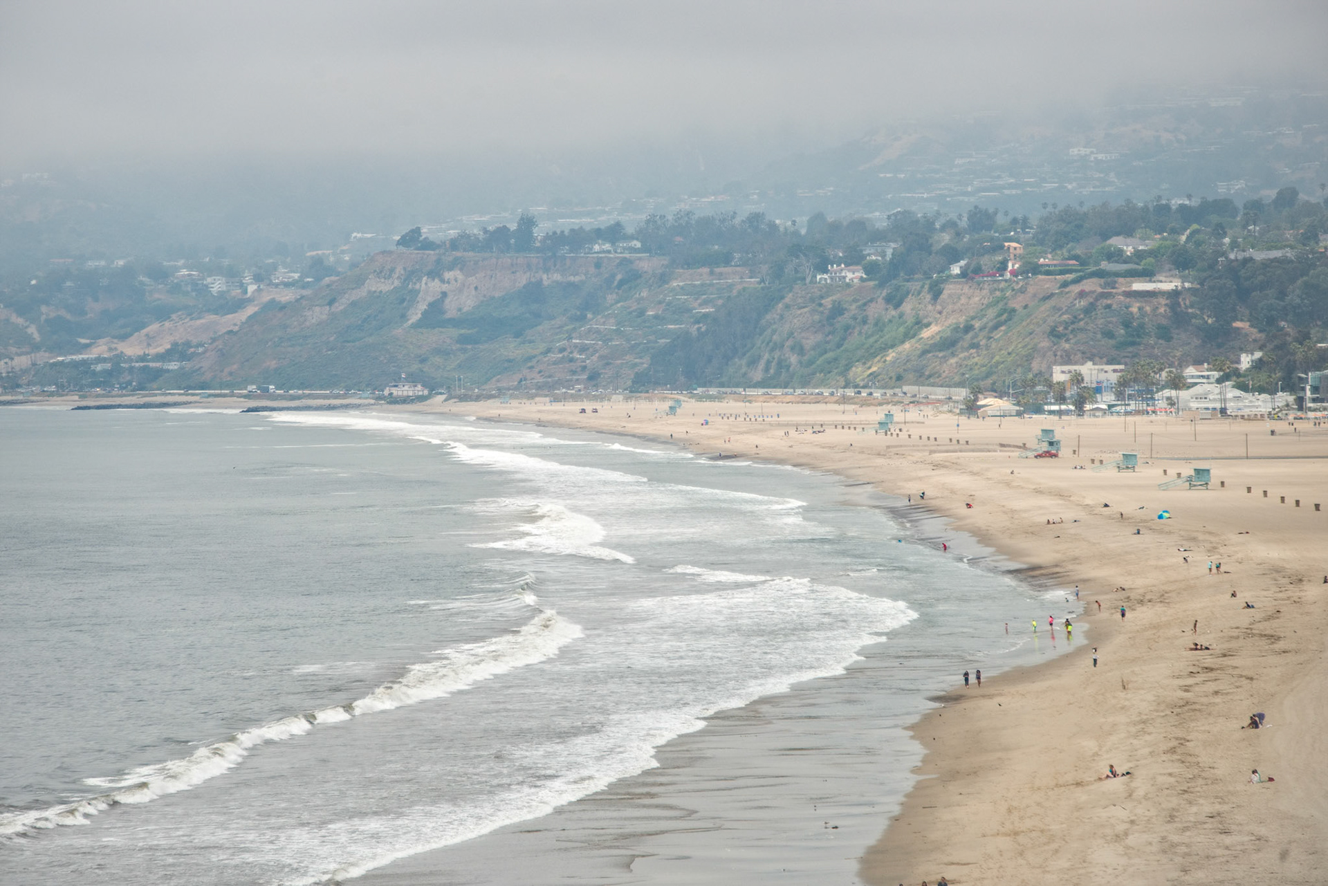 Santa Monica Beach, LA County