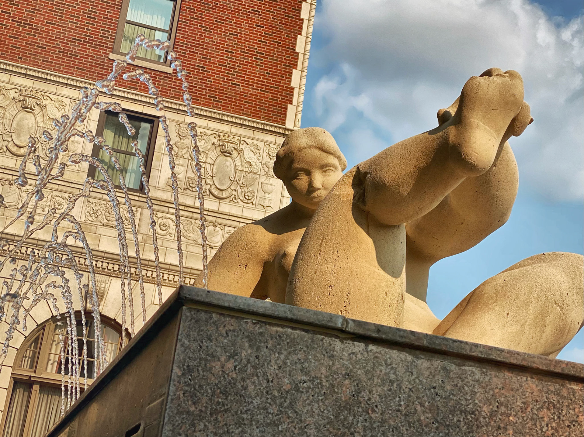 The Chase Park Plaza Pool Fountain
