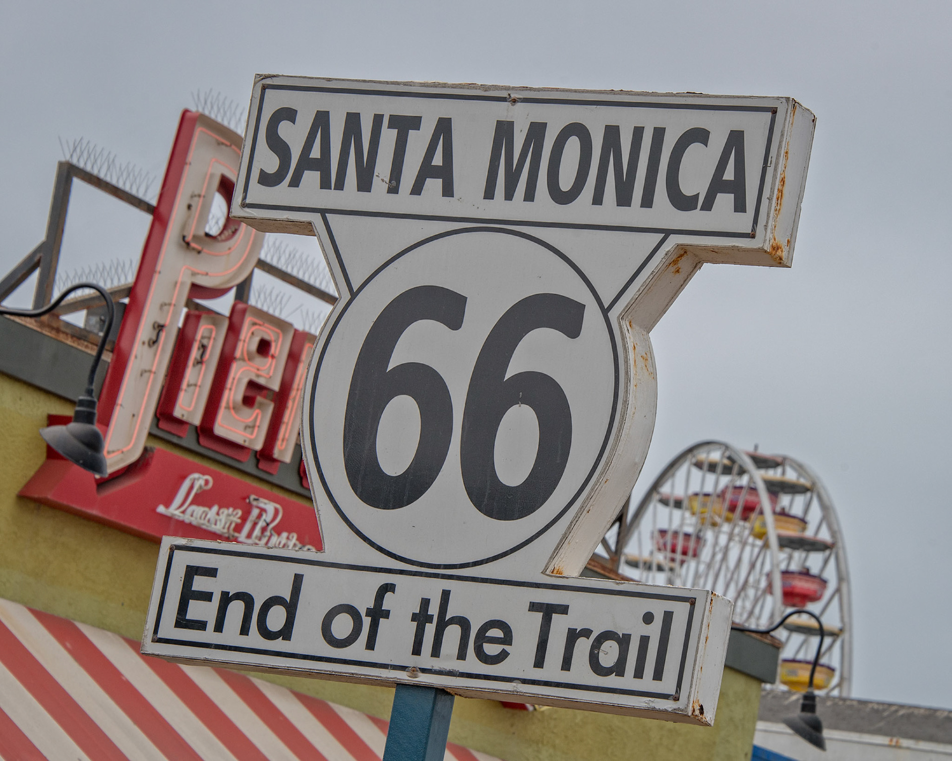Santa Monica Pier, LA County