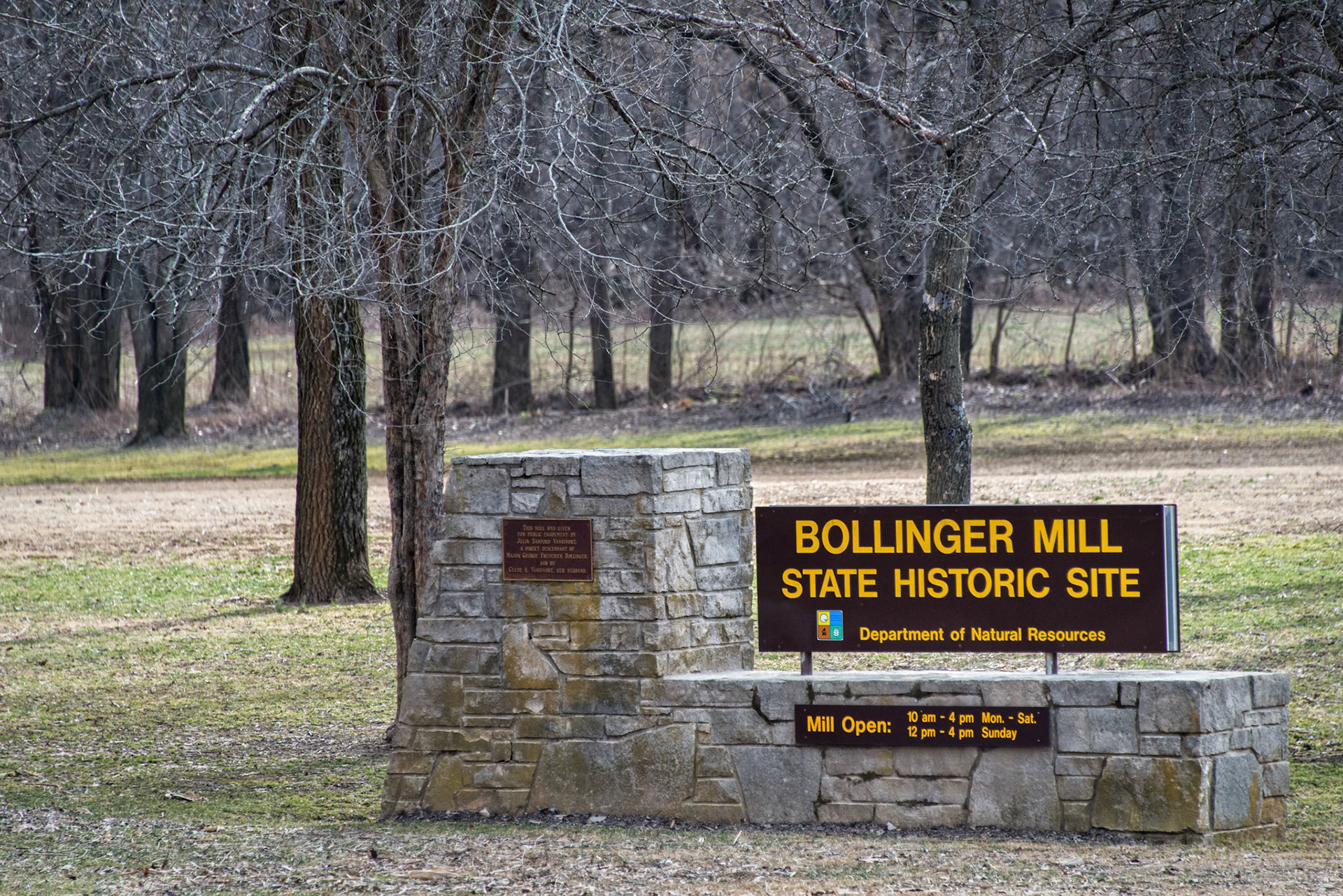 Bollinger Mill State Historic Site; Cape Girardeau County, MO
