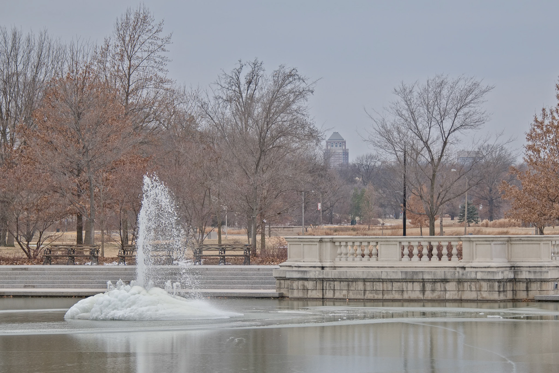 Winter at the  Grand Basin