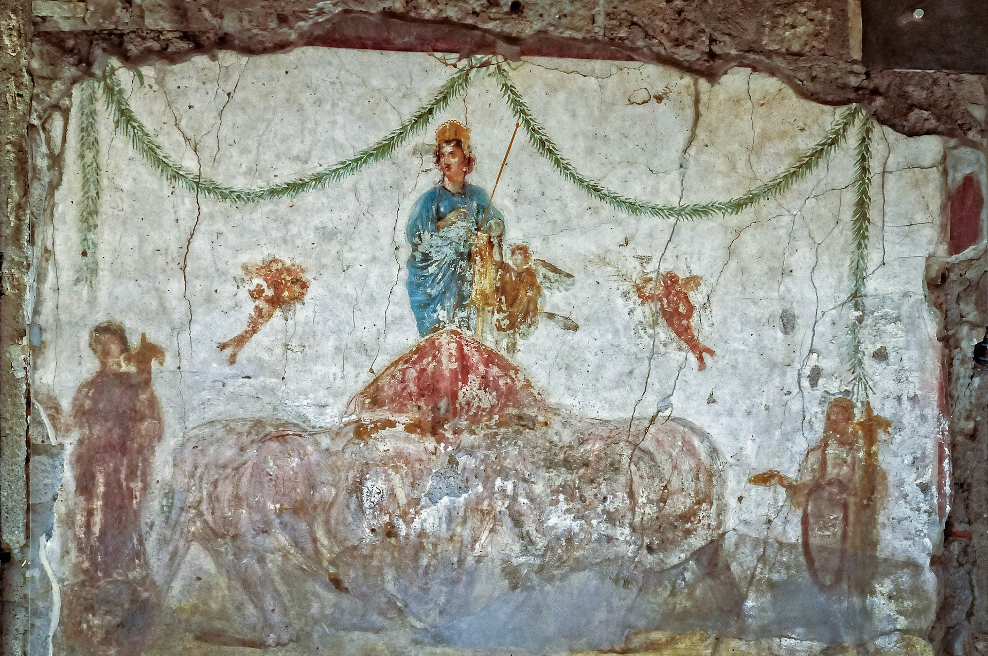 Pompeii, Italy; the ruins