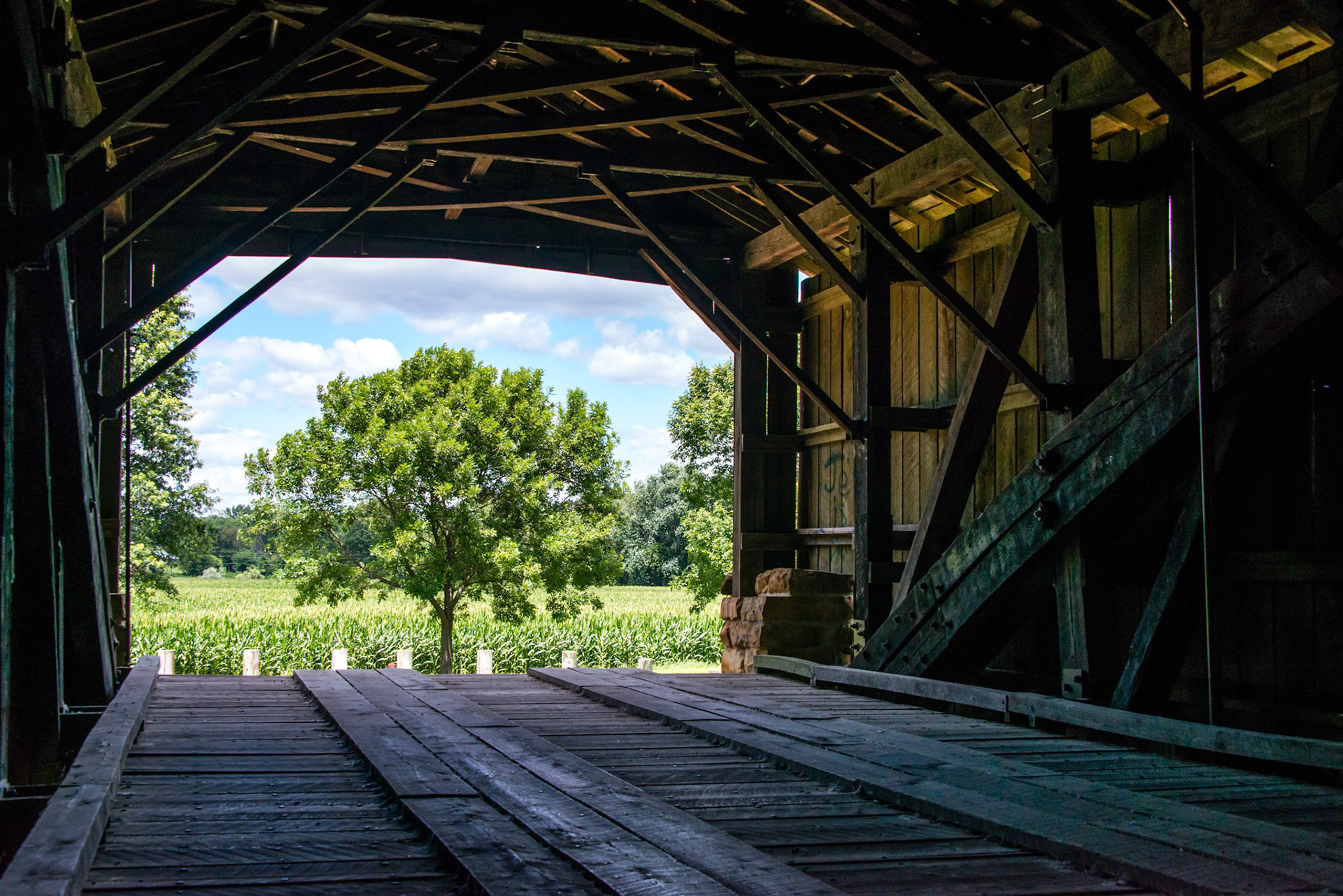 Mary's River Covered Bridge, Illinois