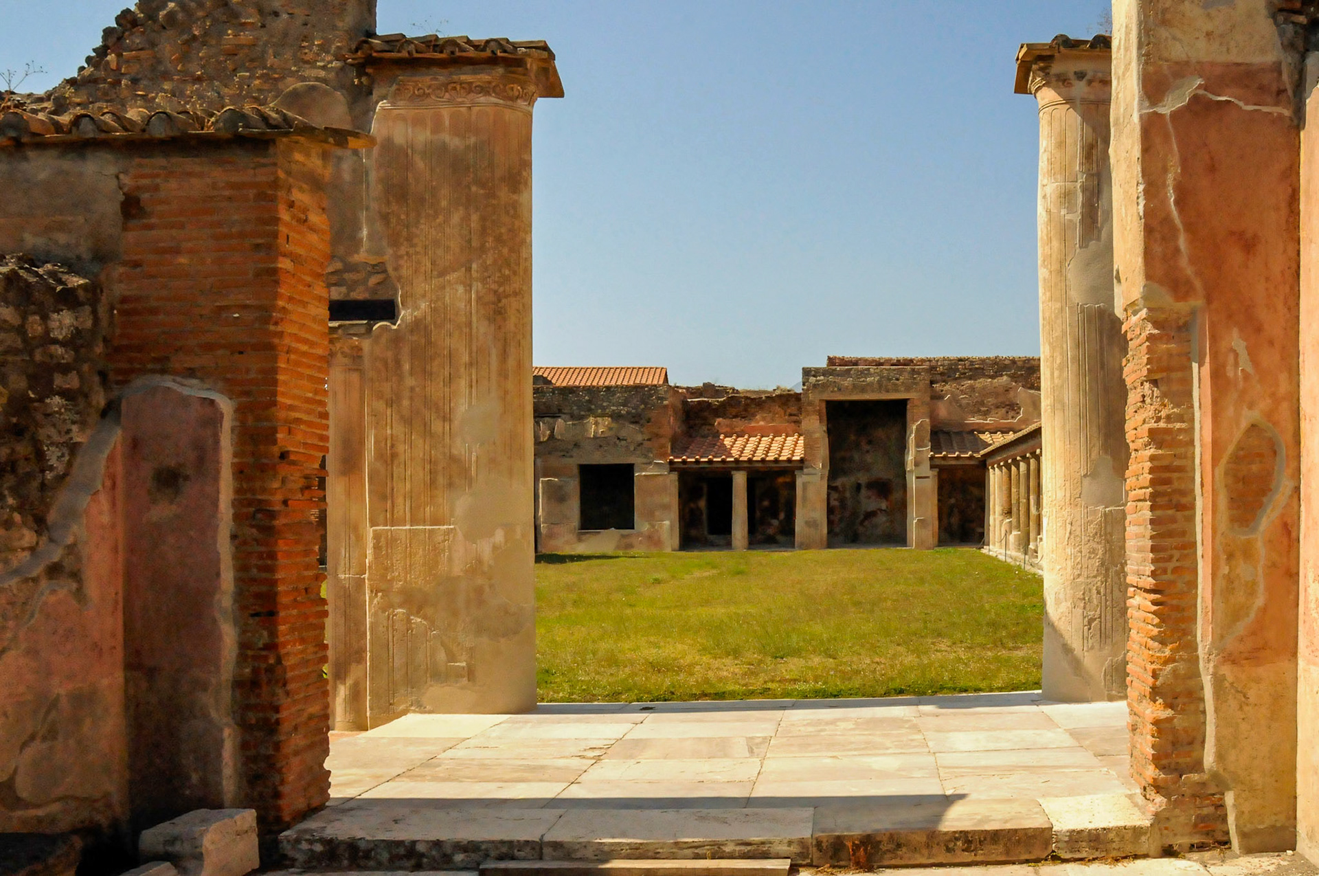 Pompeii, Italy; the ruins