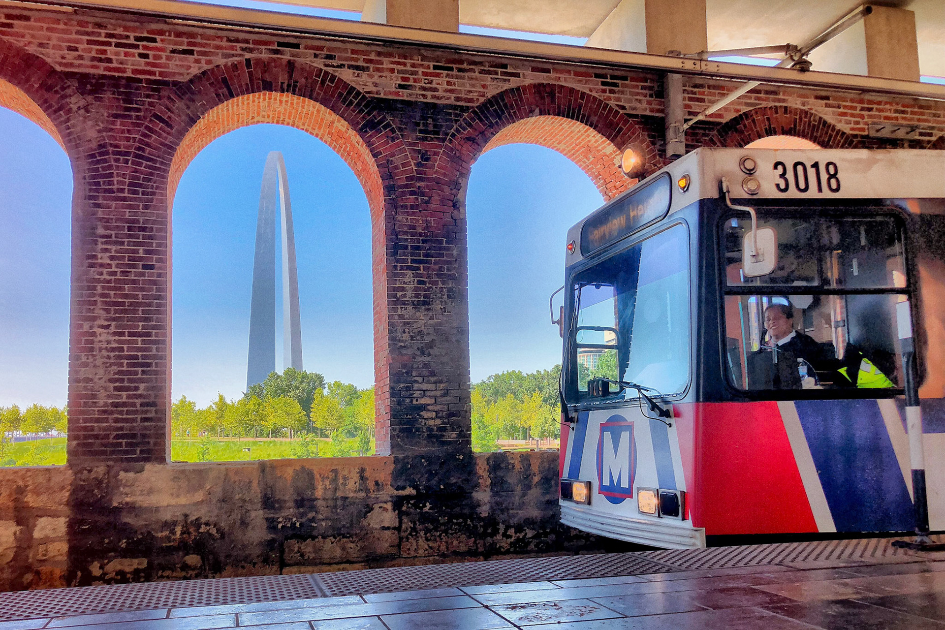 Eads Bridge Train Station; St Louis