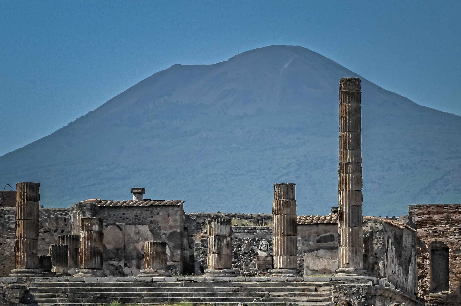 Pompeii, Italy; the ruins