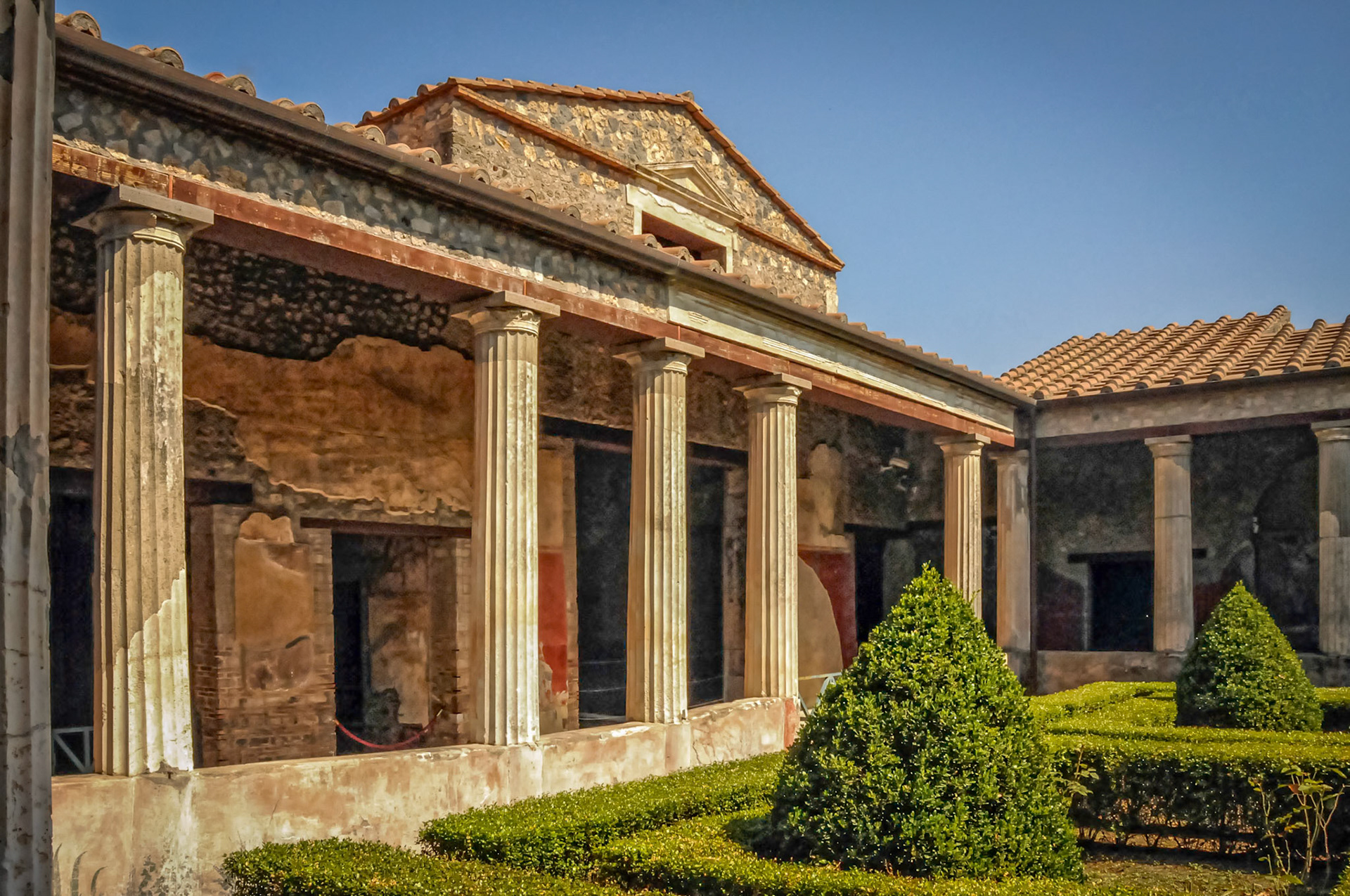 Pompeii, Italy; the ruins