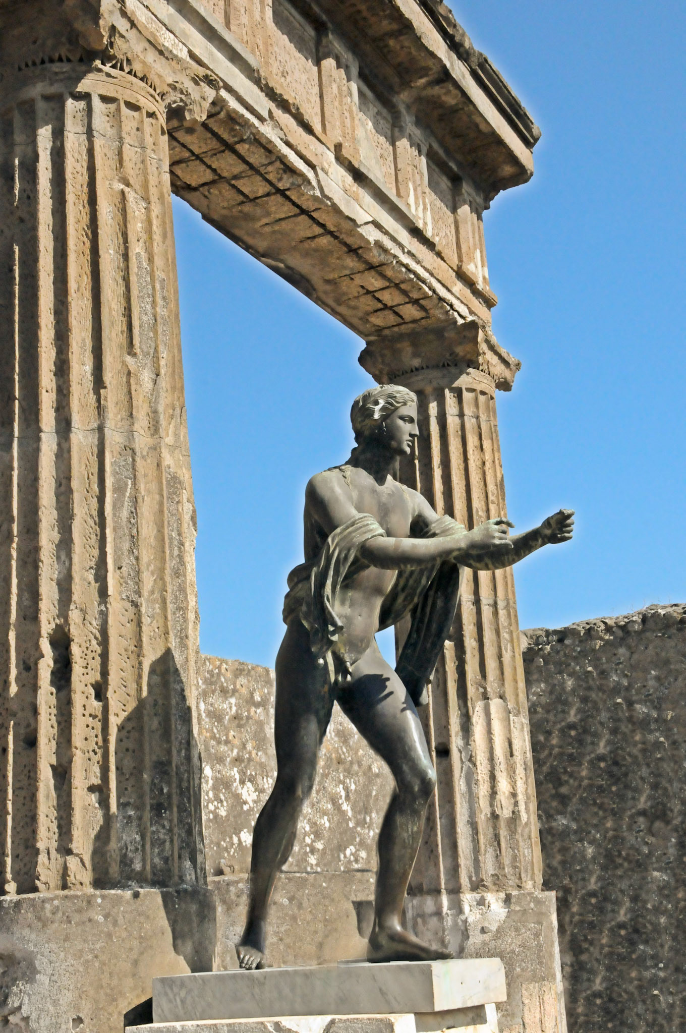 Pompeii, Italy; the ruins
