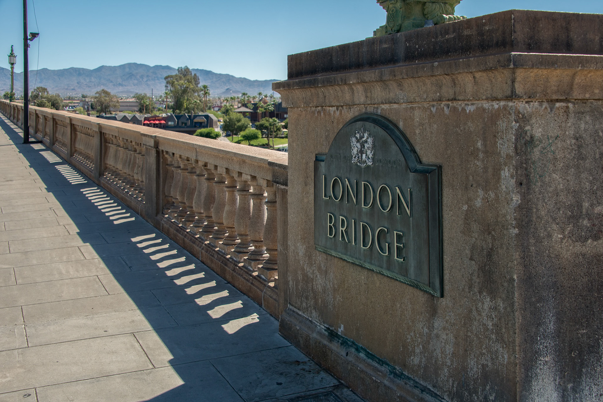 London Bridge in Lake Havasu, Arizona