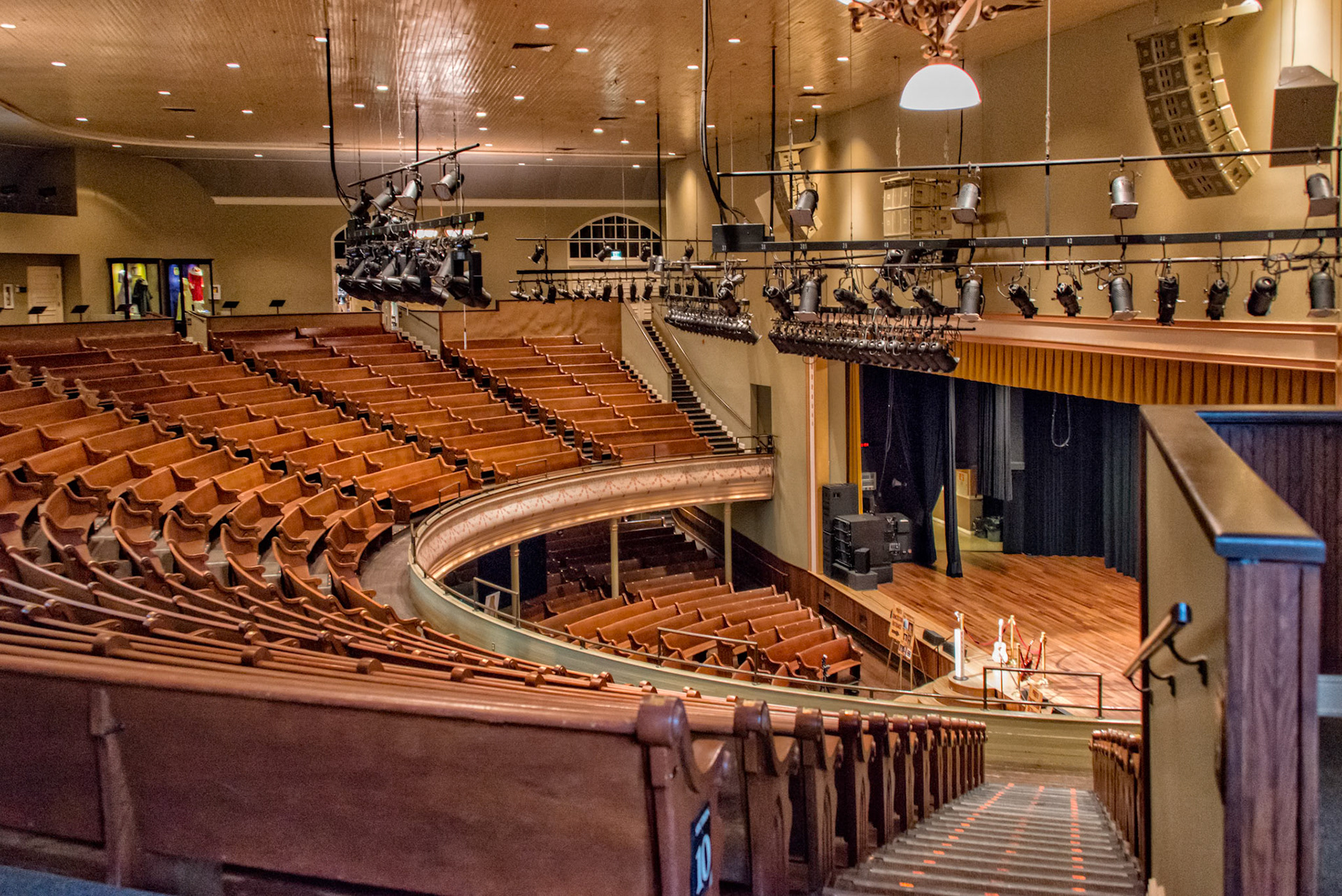 The Ryman Auditorium; former and perhaps the most famous home to The Grand Ole Opry