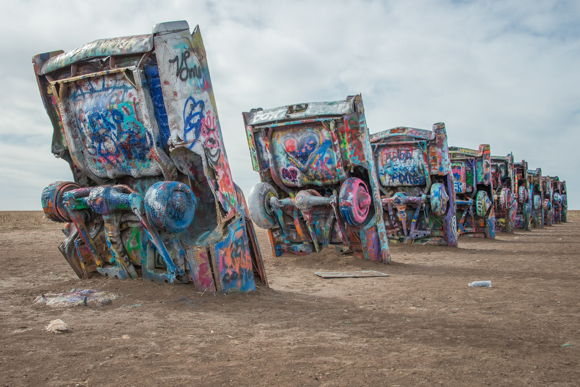 Cadillac Ranch; Amarillo, Texas