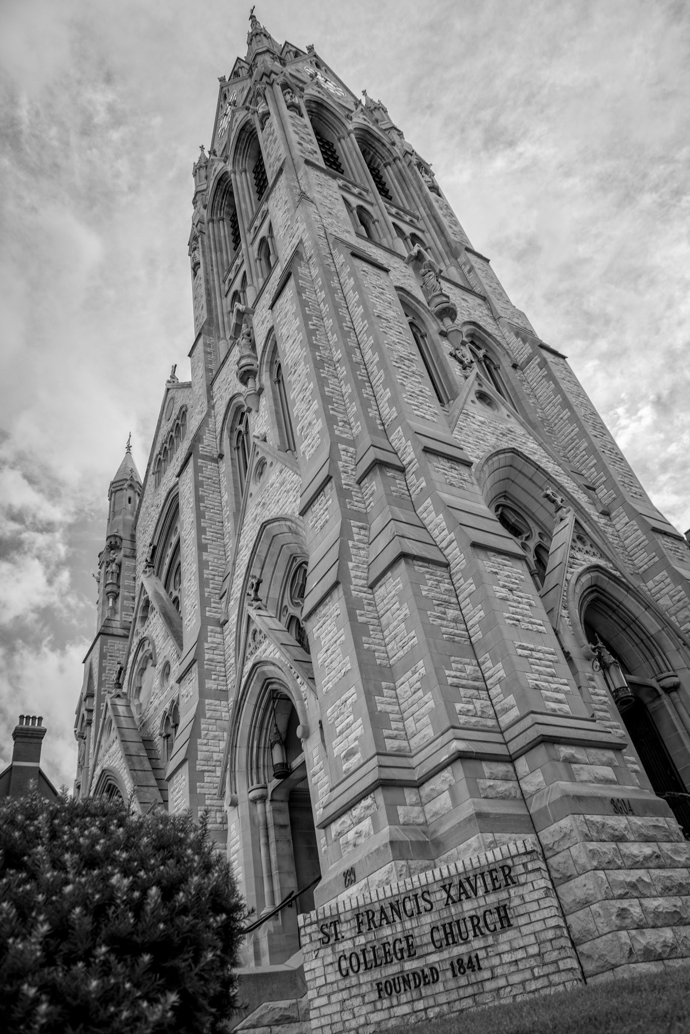 The St. Francis Xavier College Church is a Catholic Church founded by the Society of Jesus and located in the Midtown Historic District of St. Louis, MO. It was listed a City Landmark in St. Louis in 1976.