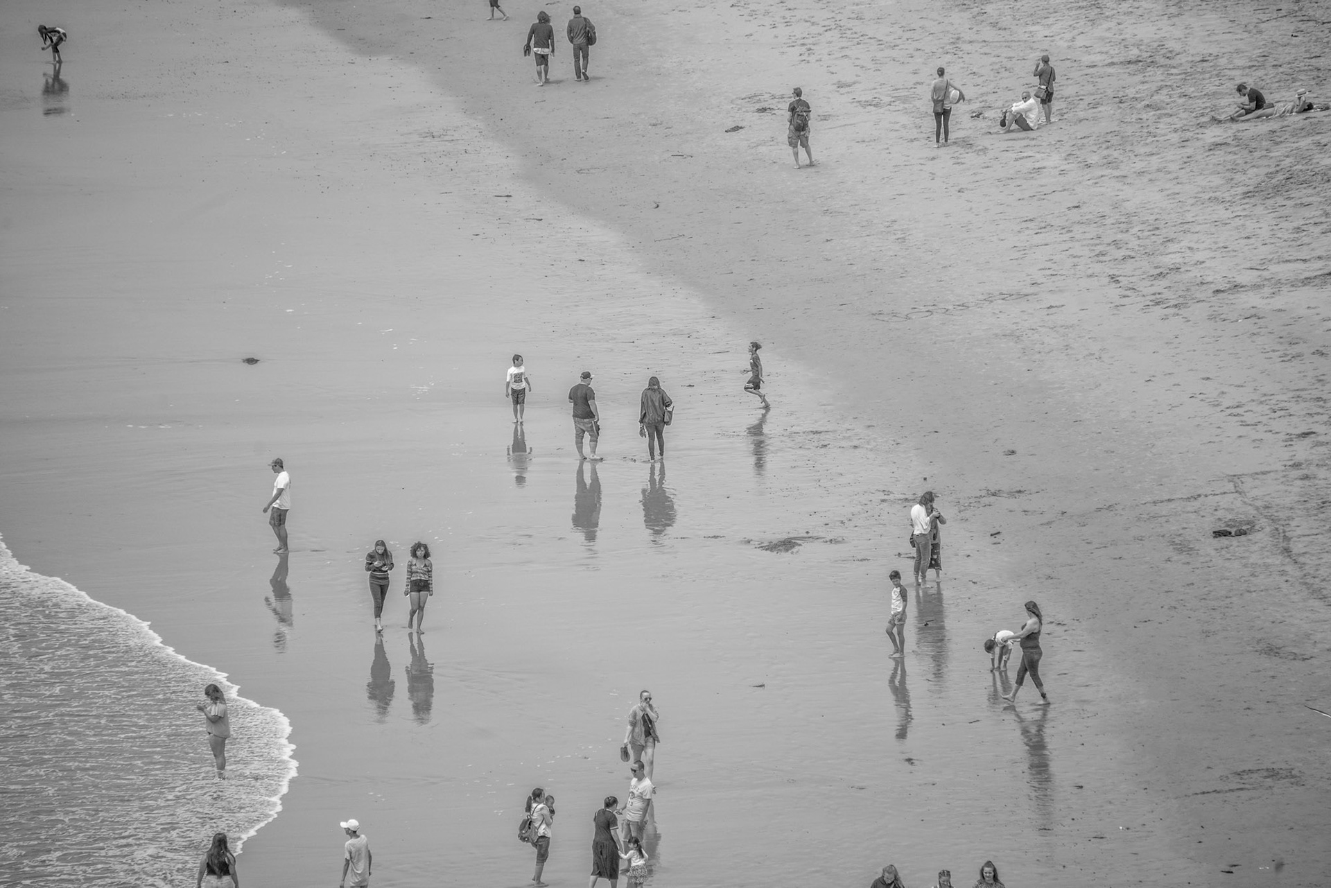 Santa Monica Beachgoers