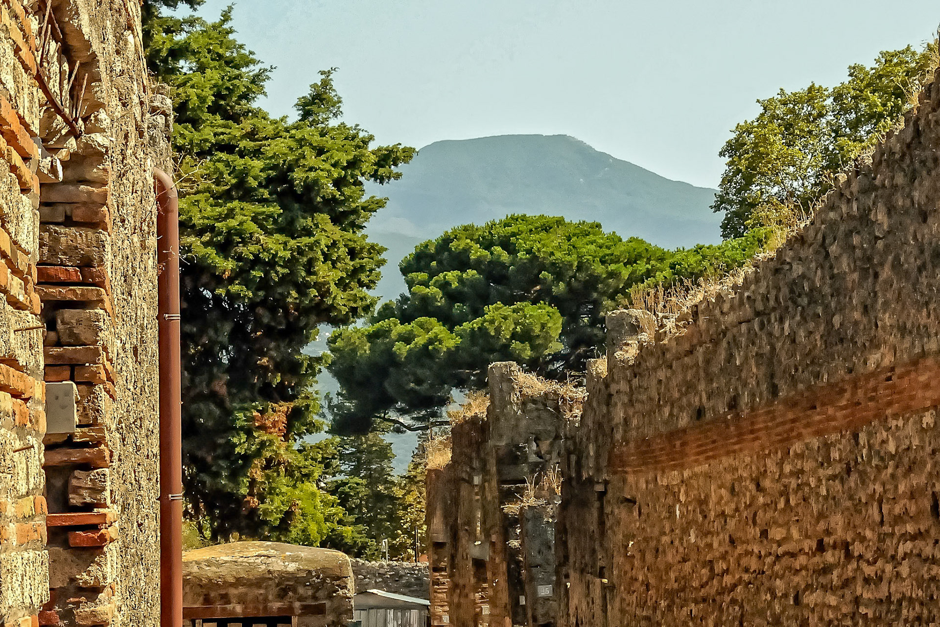 Pompeii, Italy; the ruins
