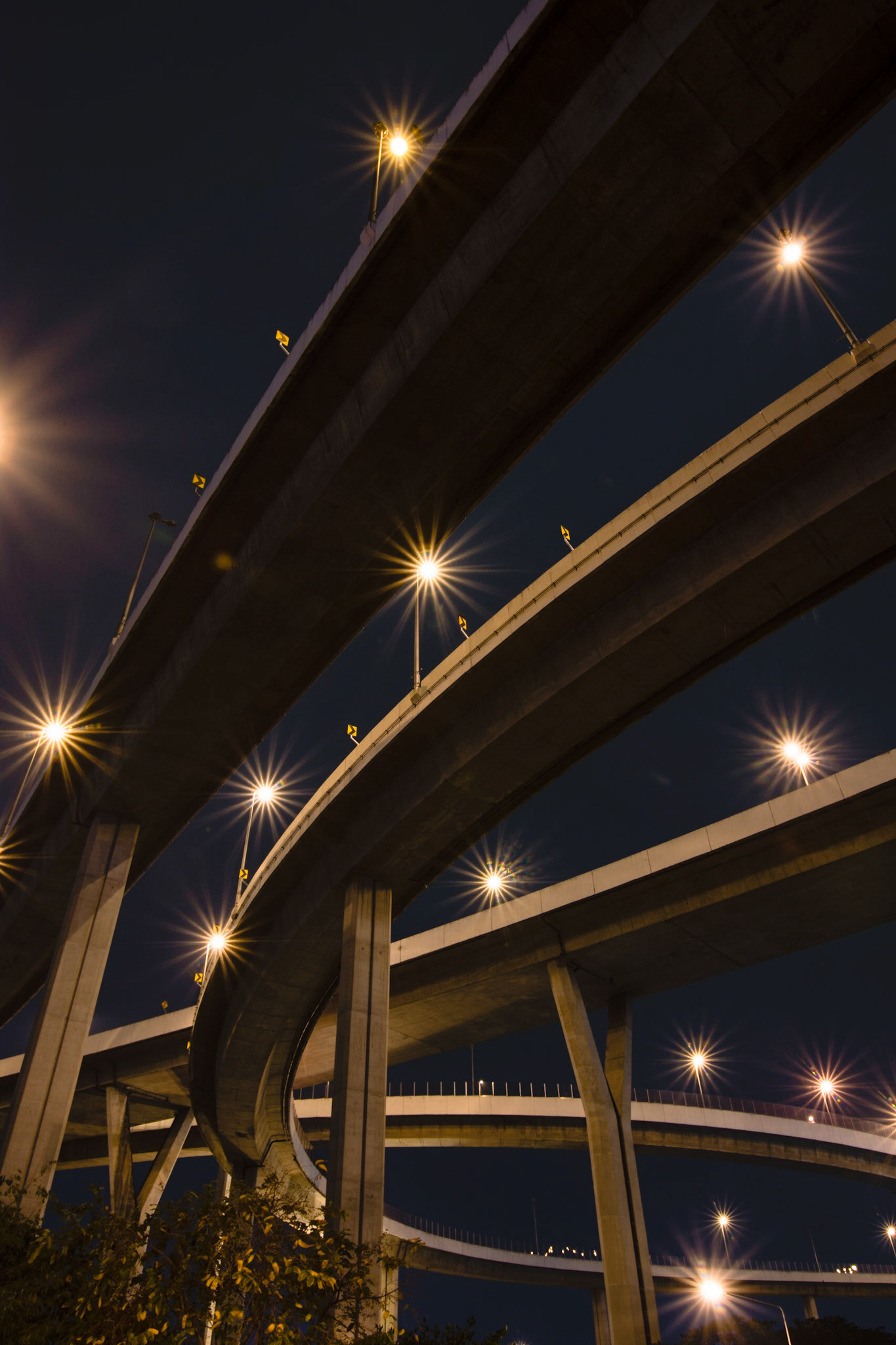 Bhumibol-Bridge, Bangkok, Thailand