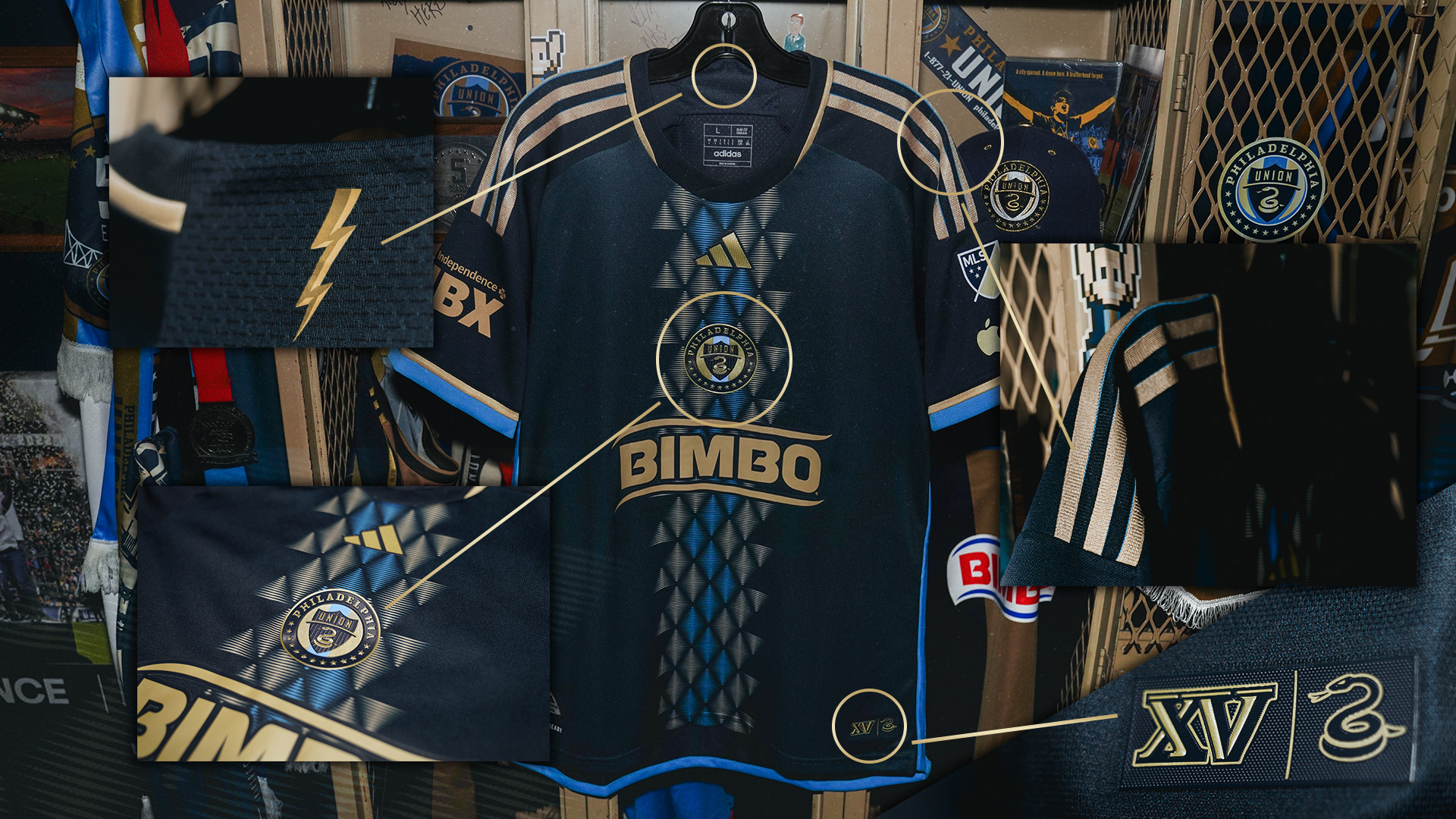 Sean Cornely Philadelphia Union 2024 Kit Design