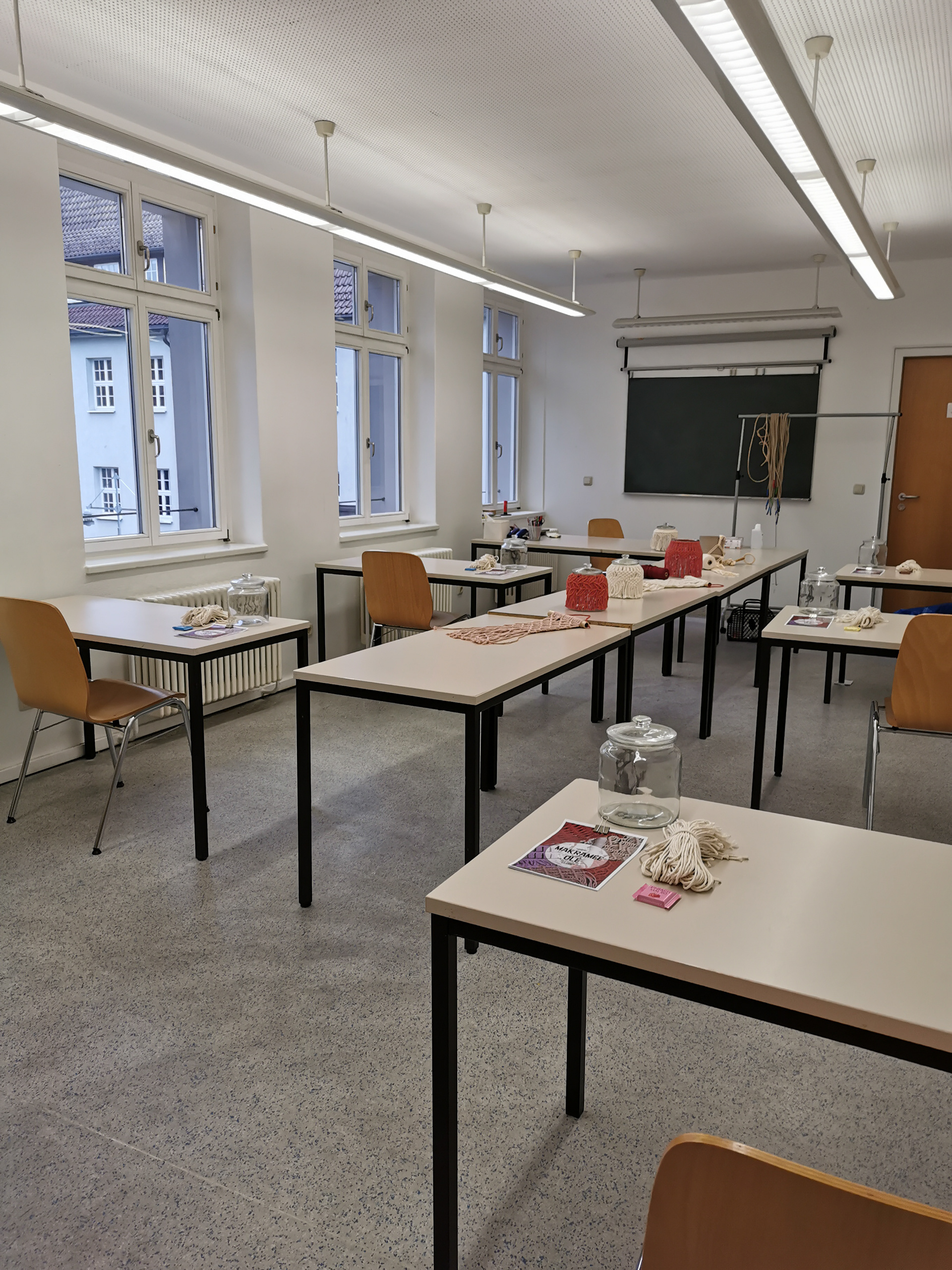 Makramee Kurs VHS Coburg 2020