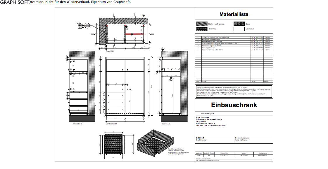 Werkplanung ArchiCAD