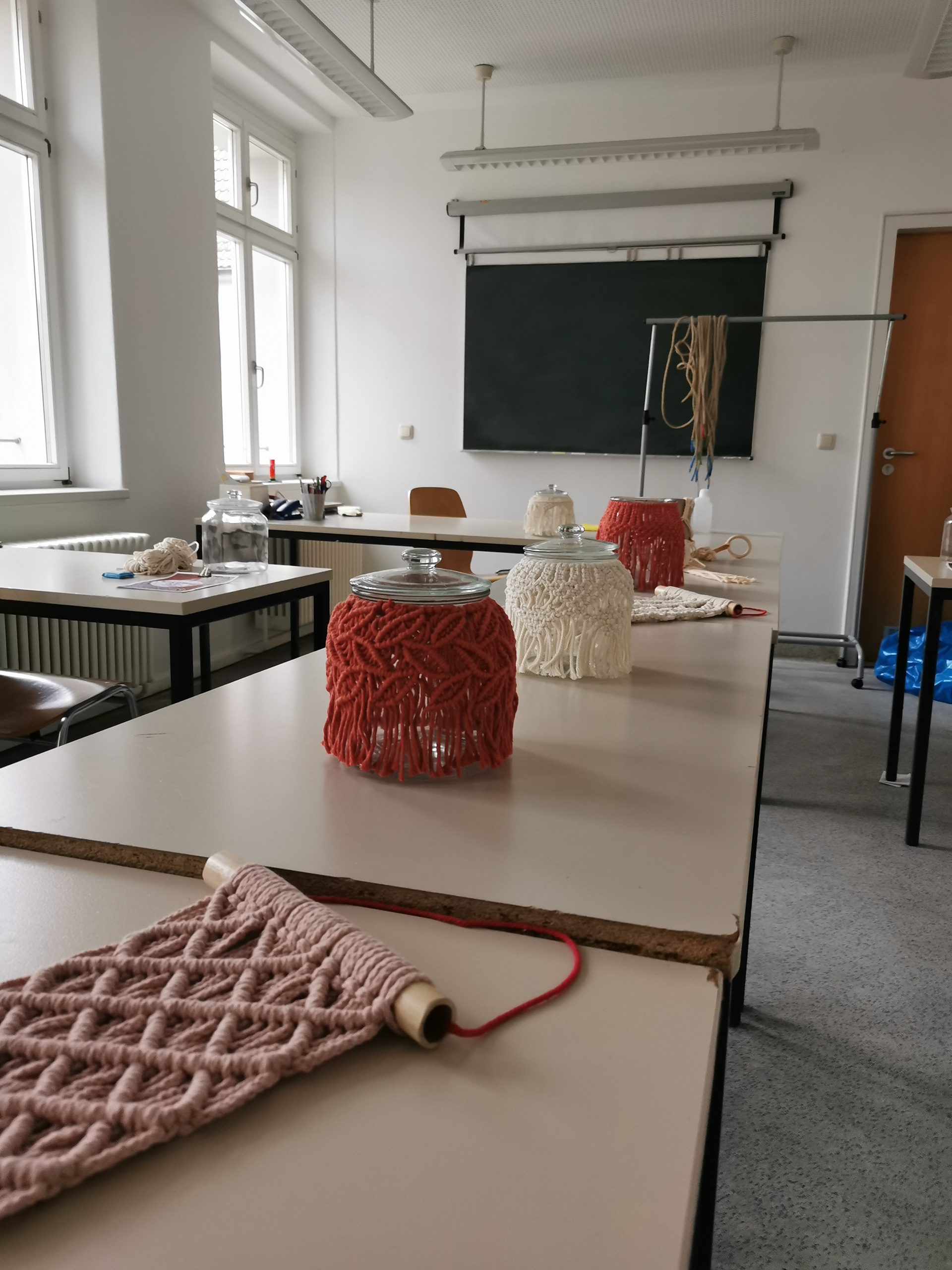 Makramee Kurs VHS Coburg 2020