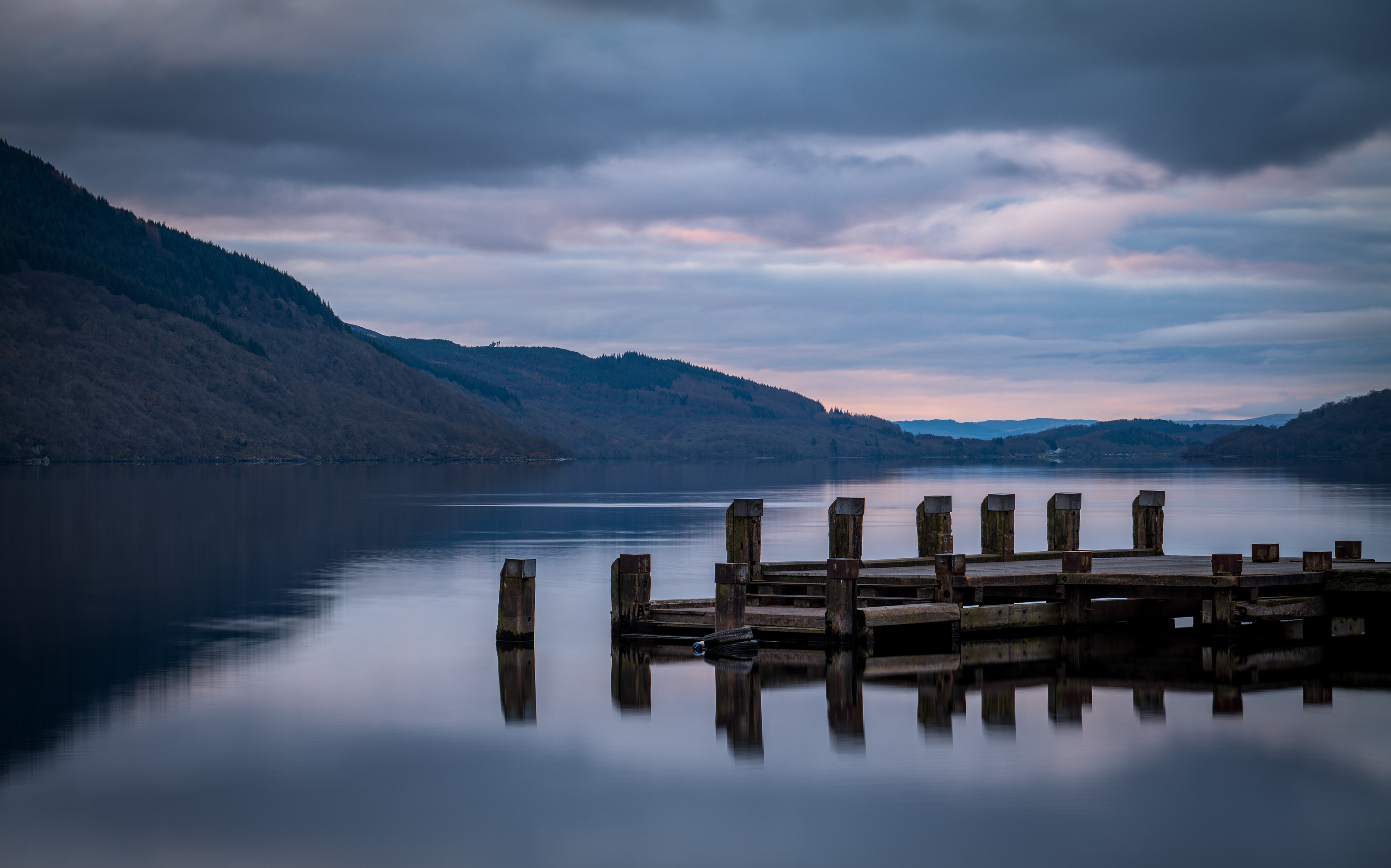 Daybreak on Loch Lomond