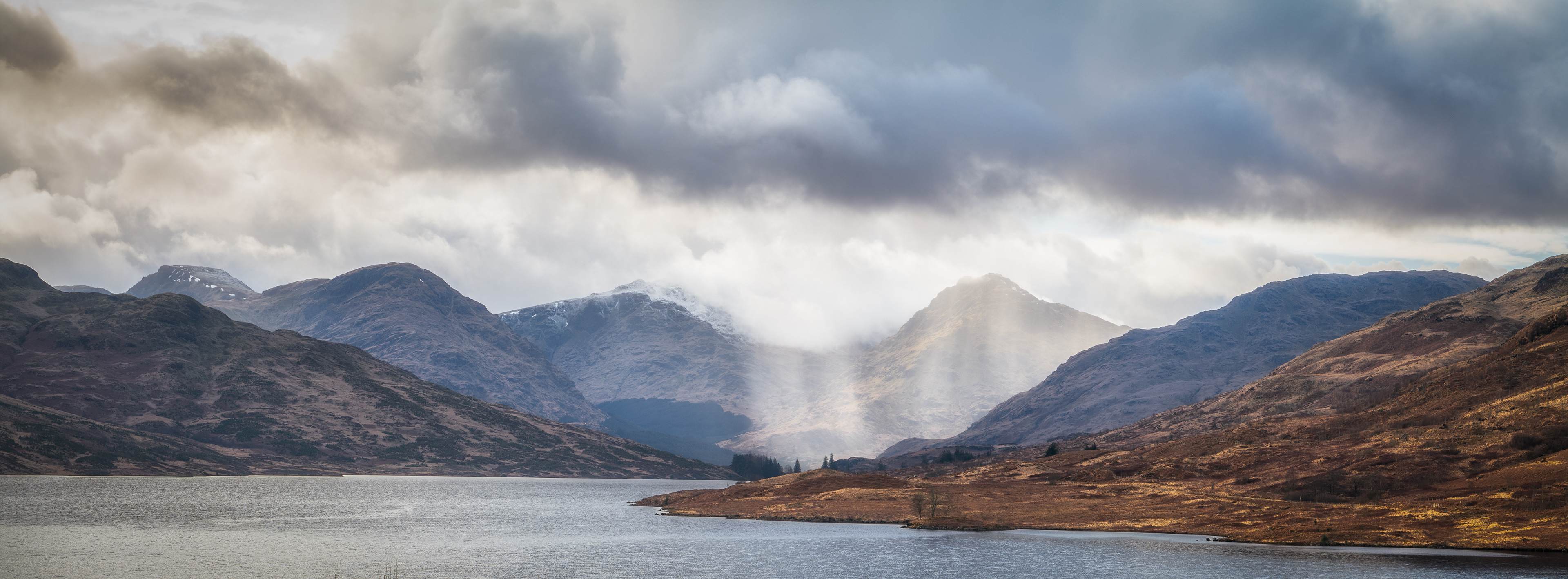 Rain over The Trossachs
