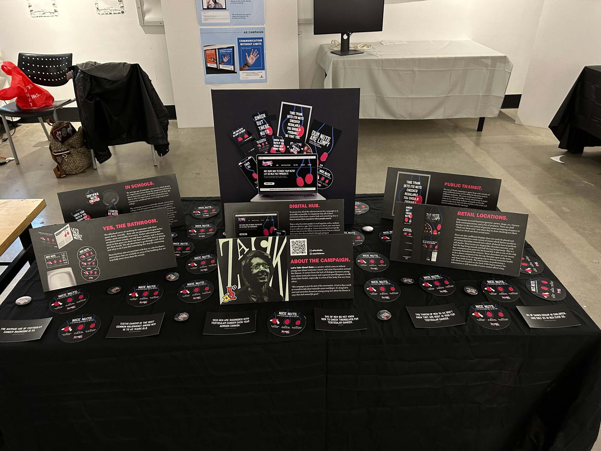 Booth at OCADU GradEX 108