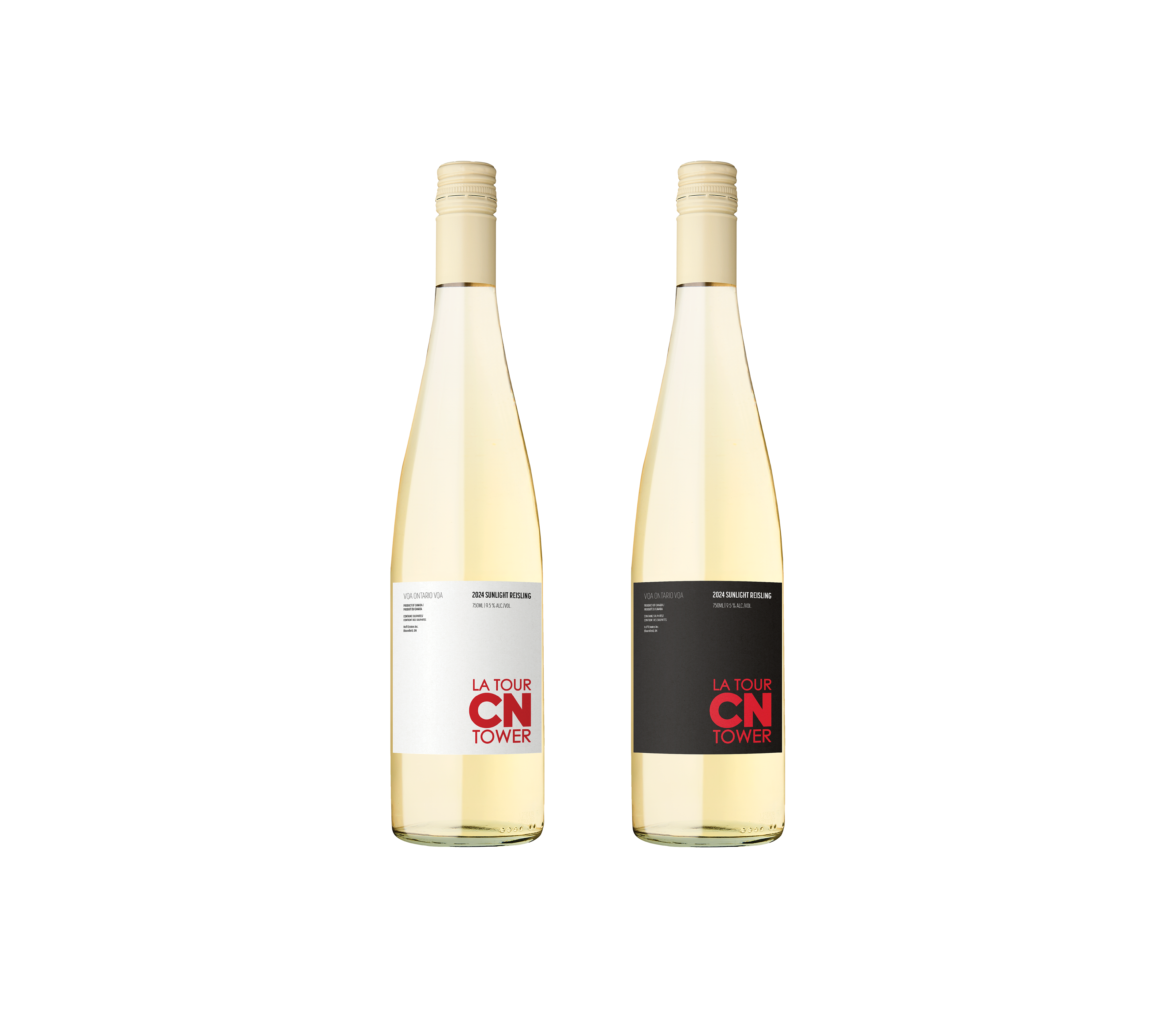 CN Tower Reisling Labels