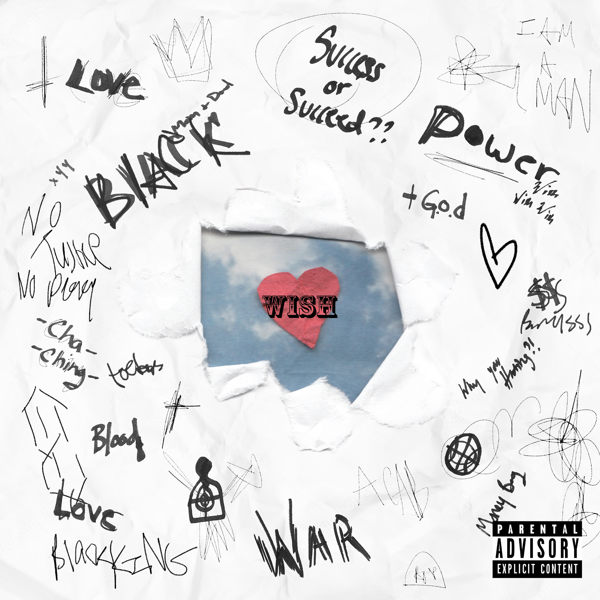 Cover art for recording artist Toni for his single "Wish" (available on all streaming platforms)