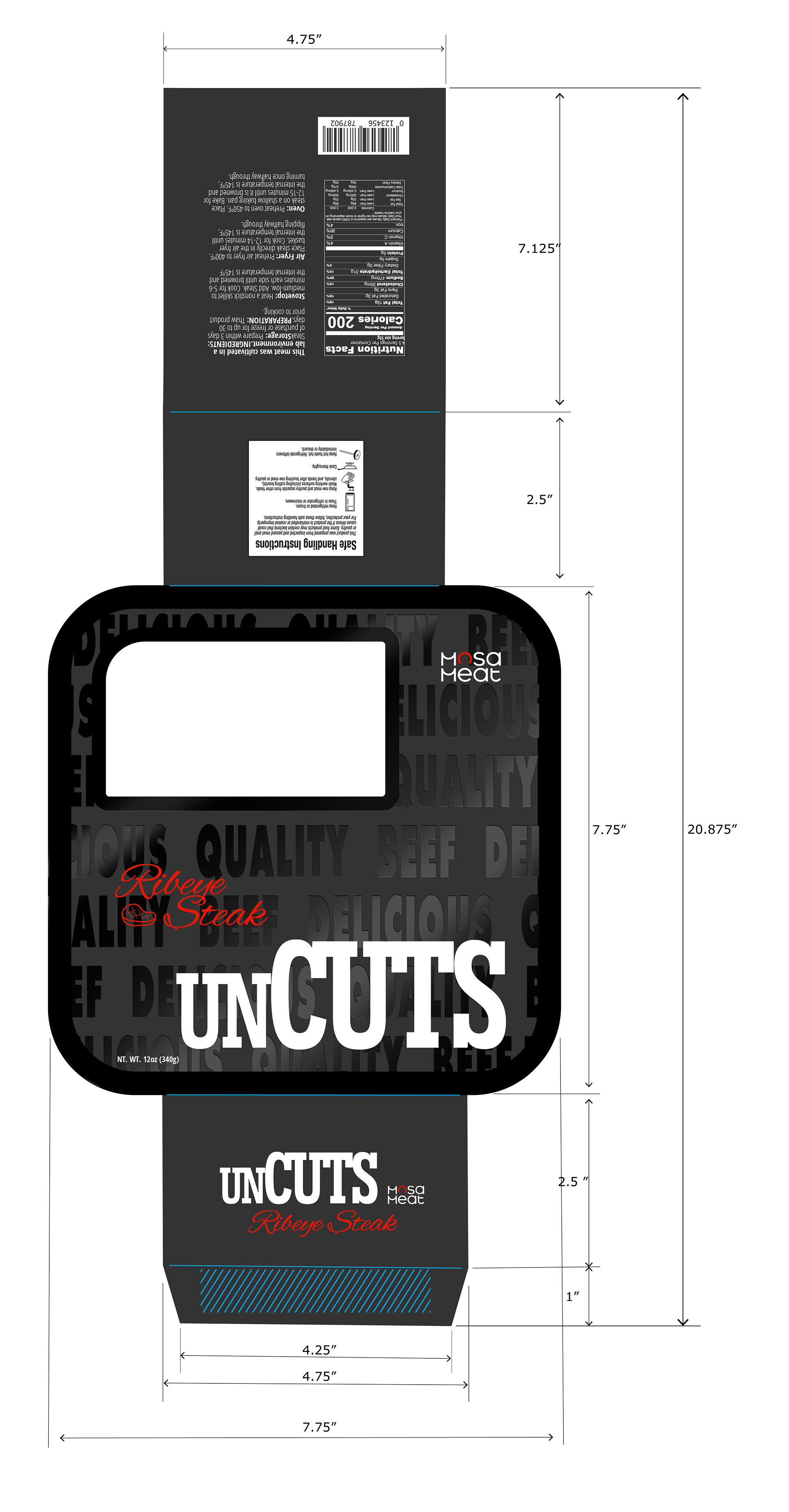 Dieline View