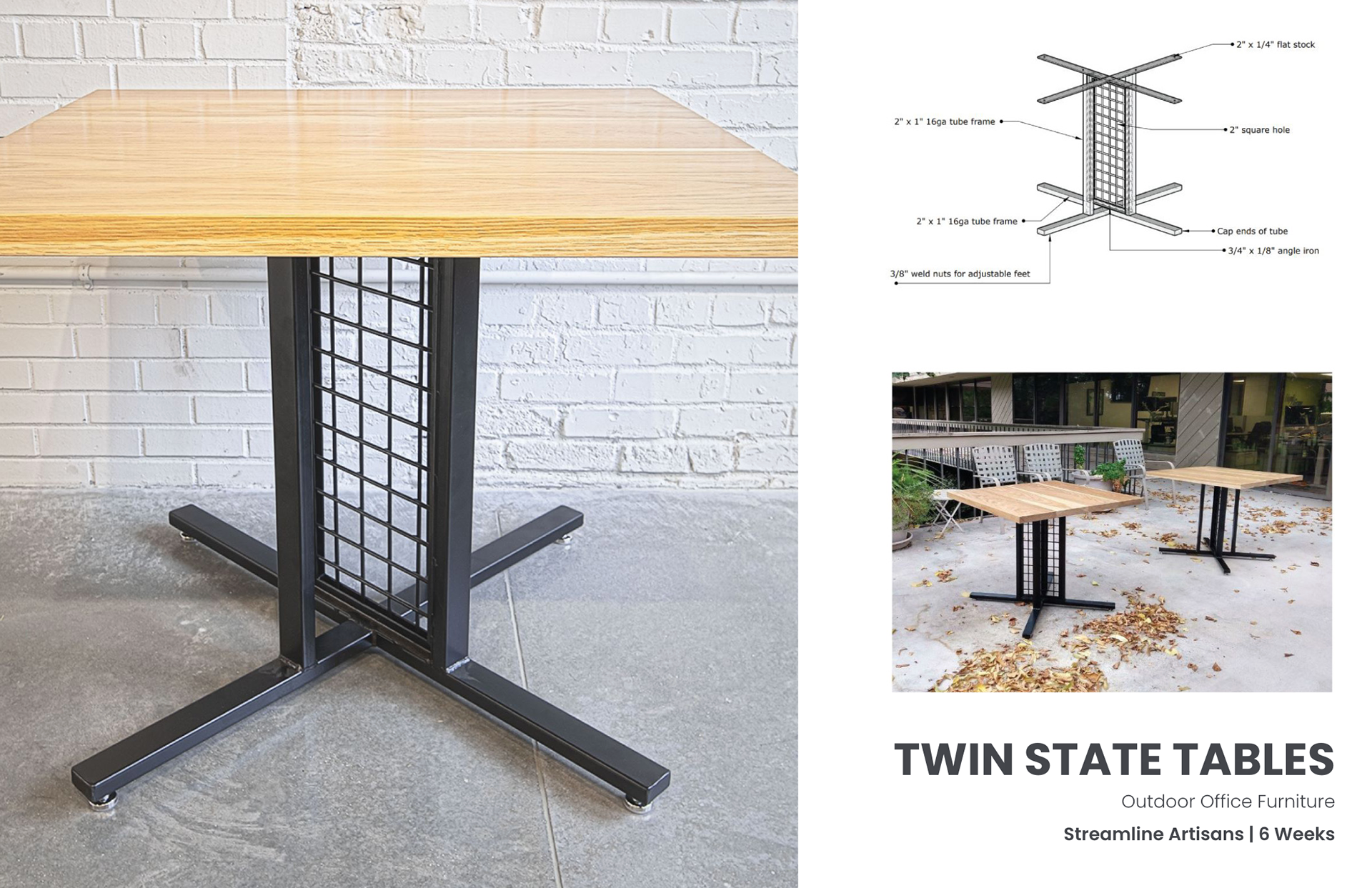 Furniture Designer - Twin State Tables