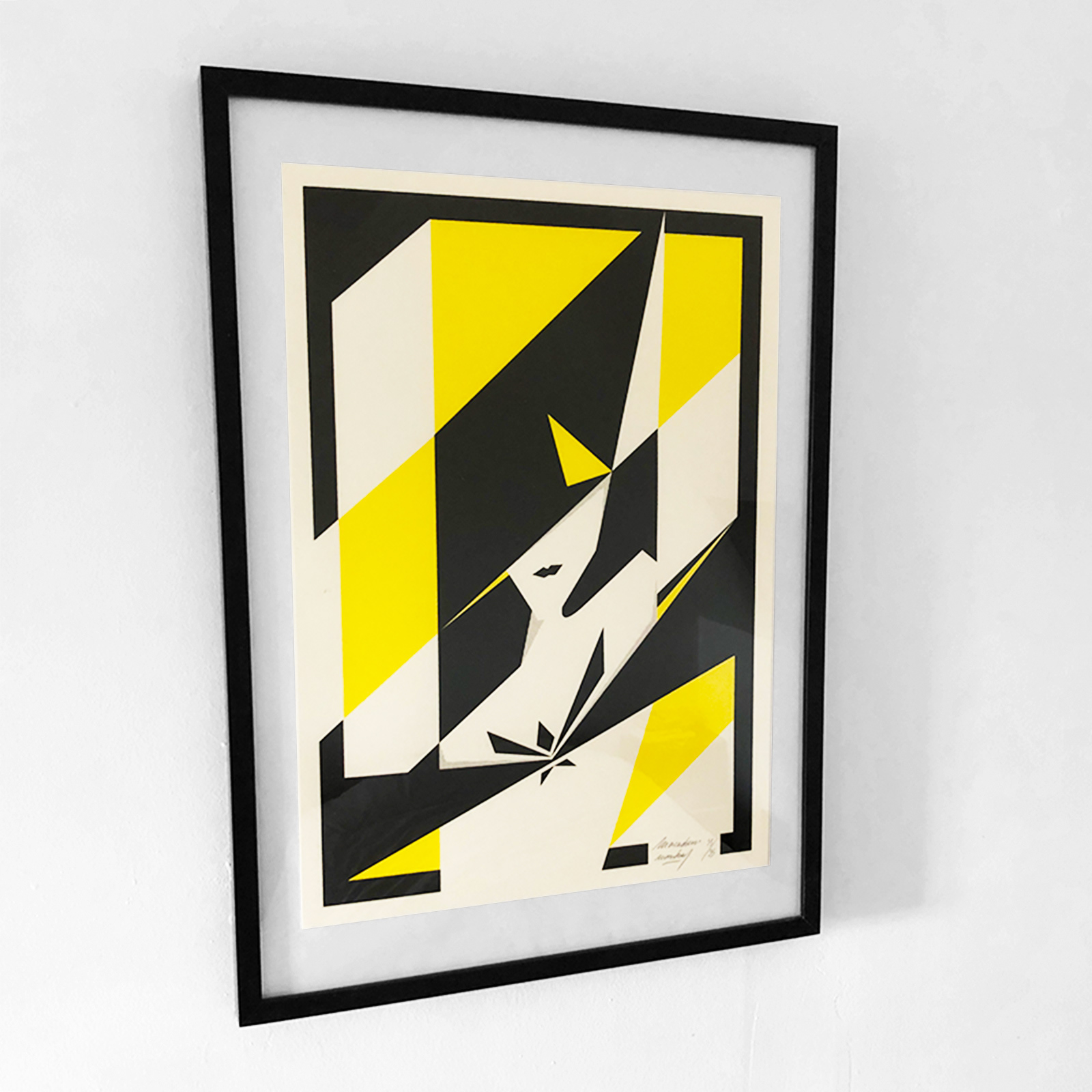 Affiche sérigraphiée