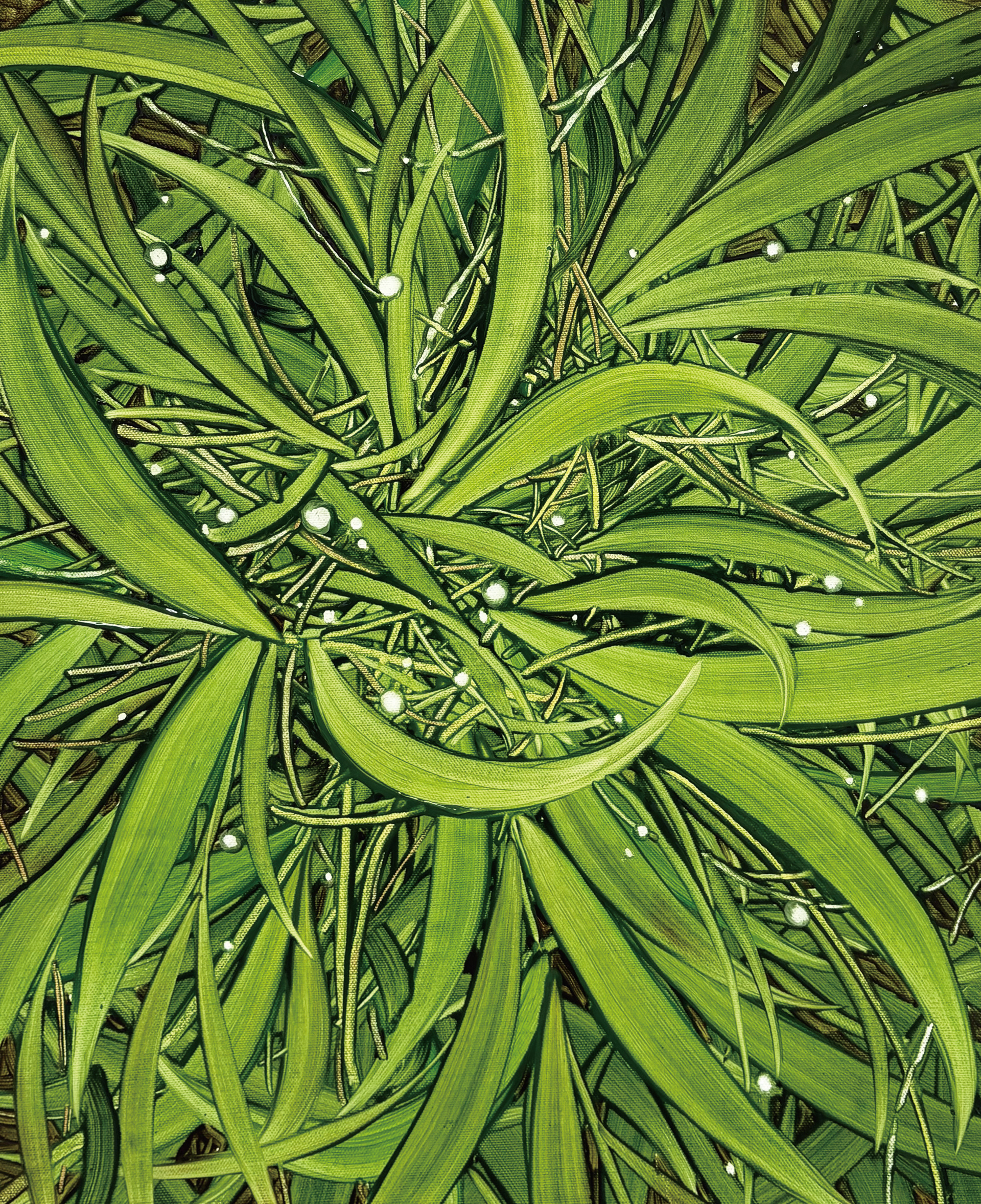 A Day 2, Oil and oil pastel on canvas, 45.5x37.9cm, 2026