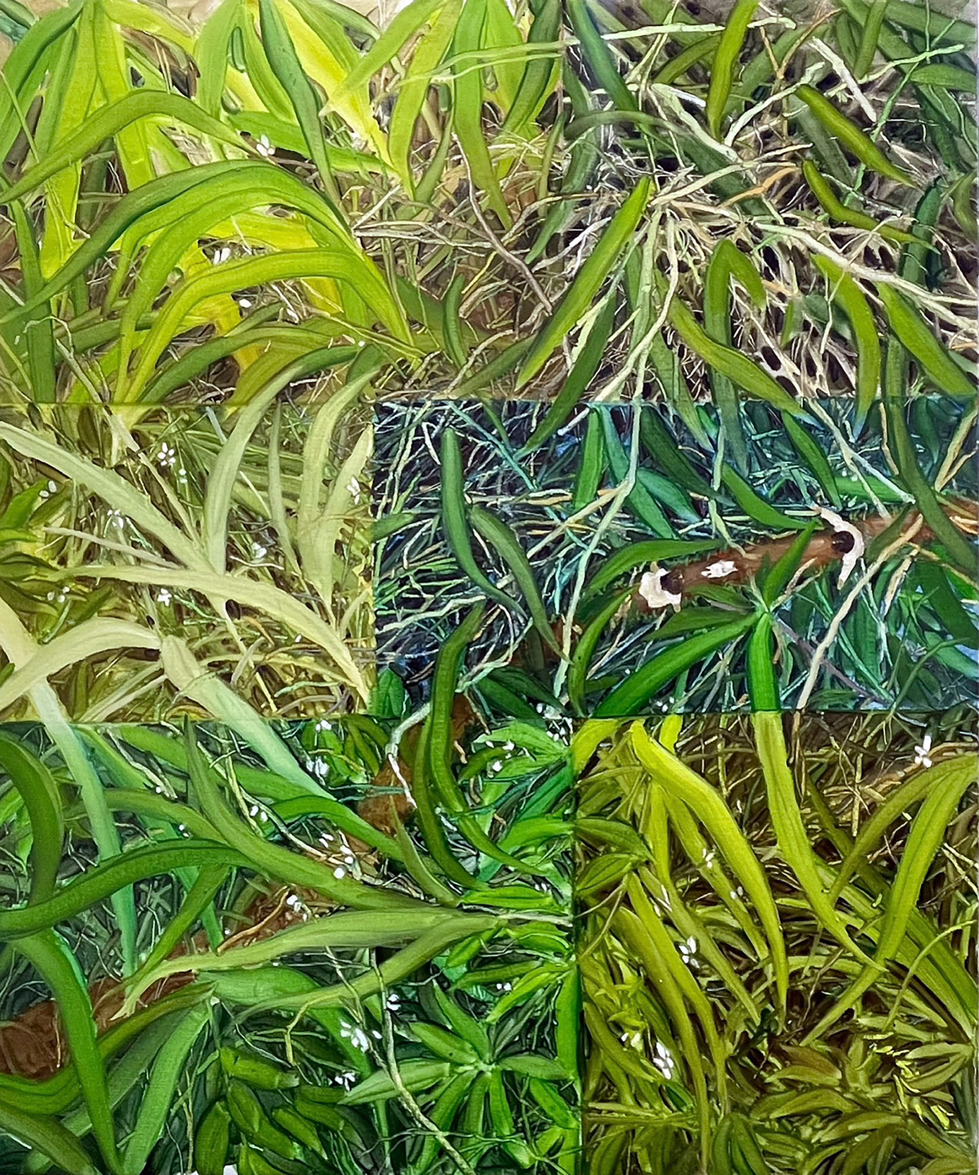 네 품에, Oil and oil pastel on canvas, 72.7x60.6cm, 2024