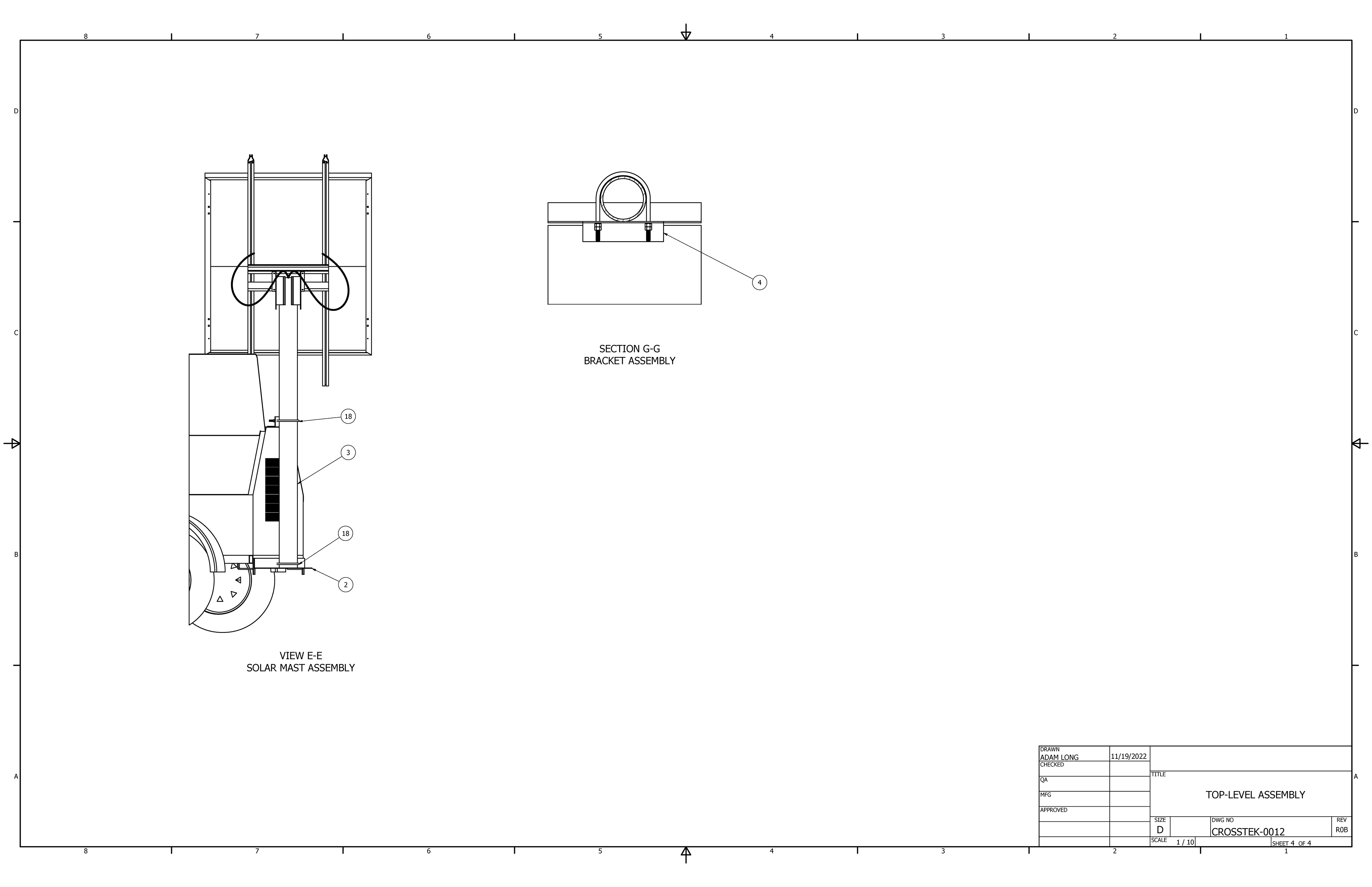 TOP LEVEL ASSEMBLY DRAWING