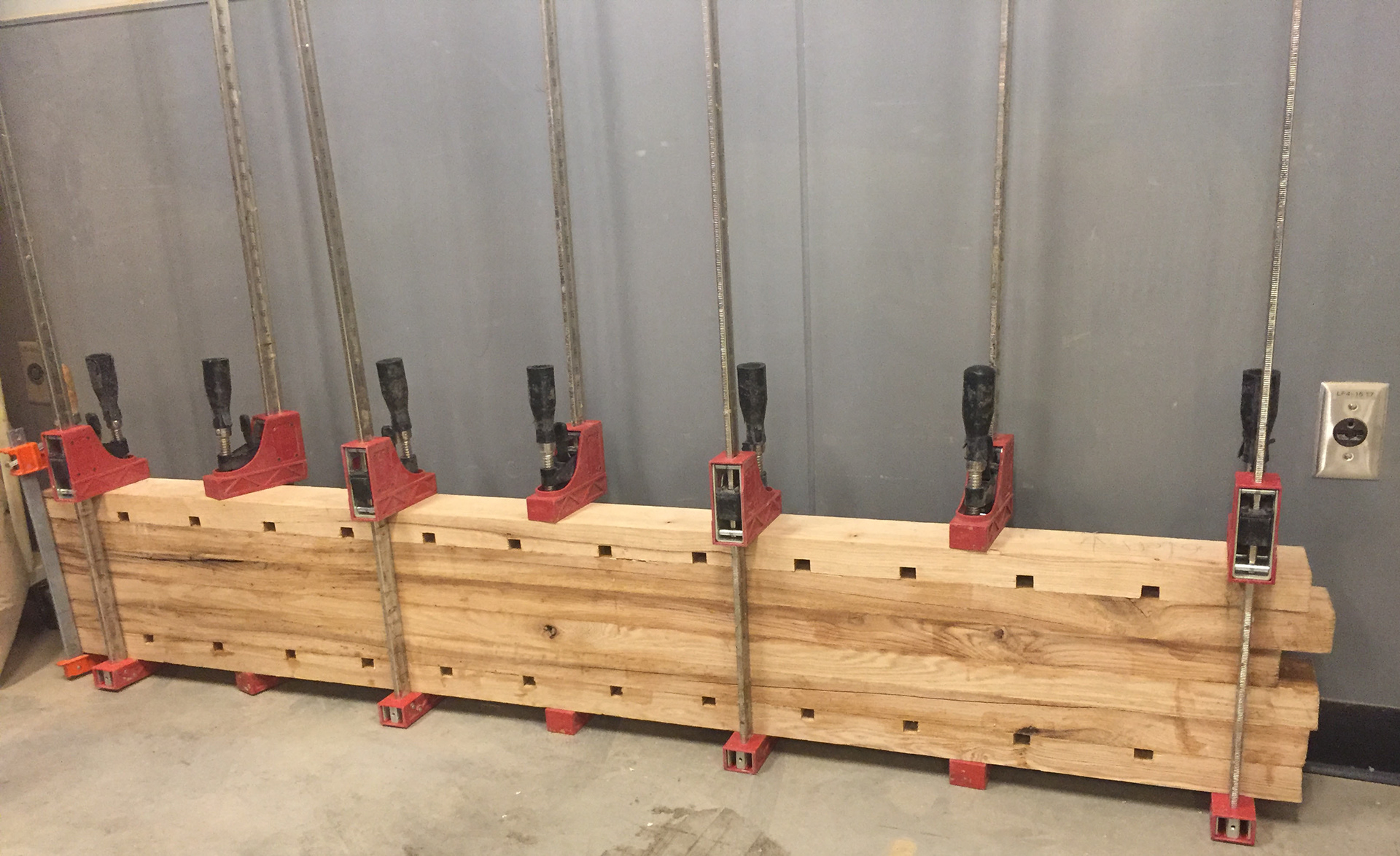 WORKBENCH LEAF GLUE-UP