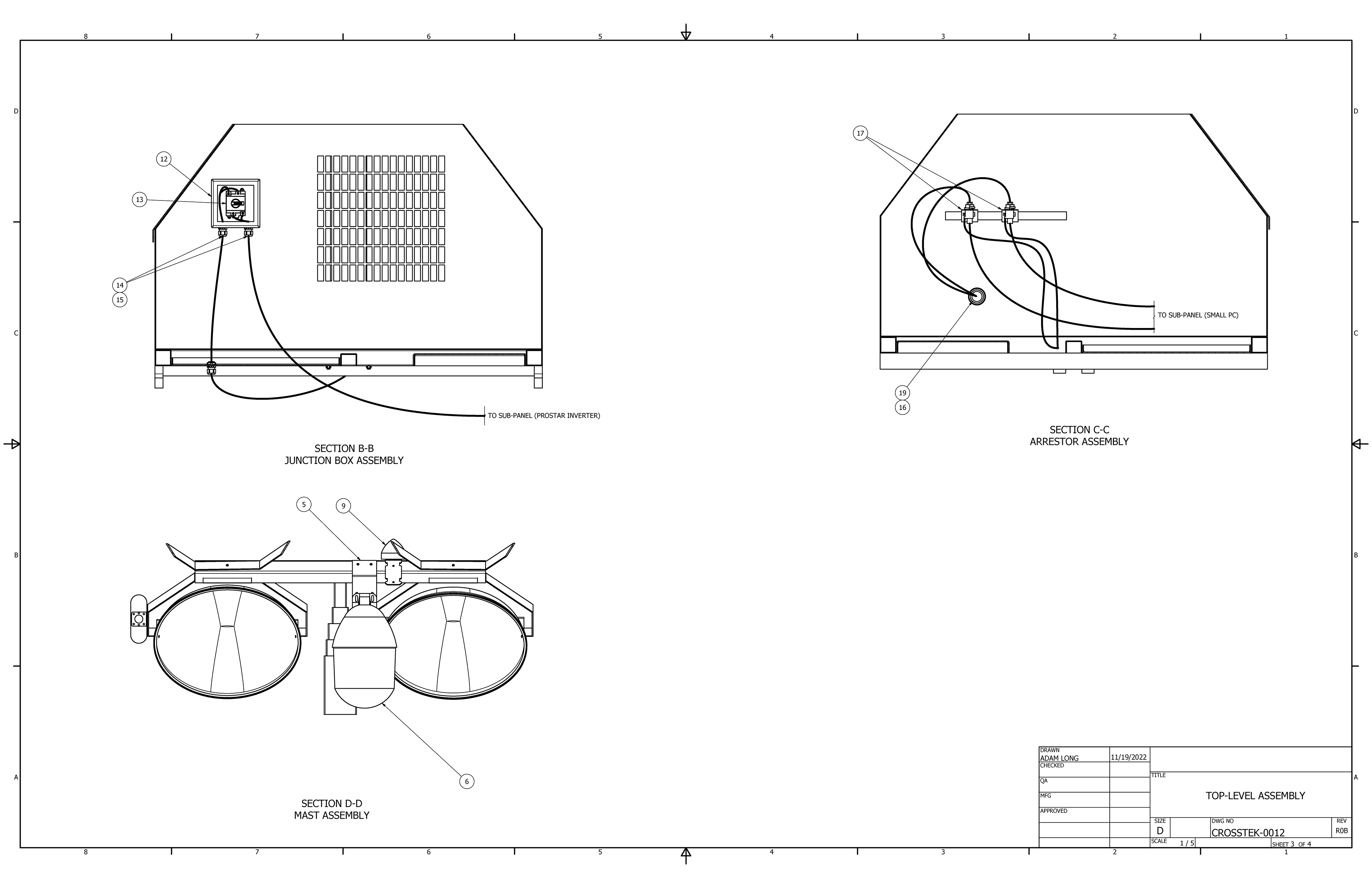 TOP LEVEL ASSEMBLY DRAWING