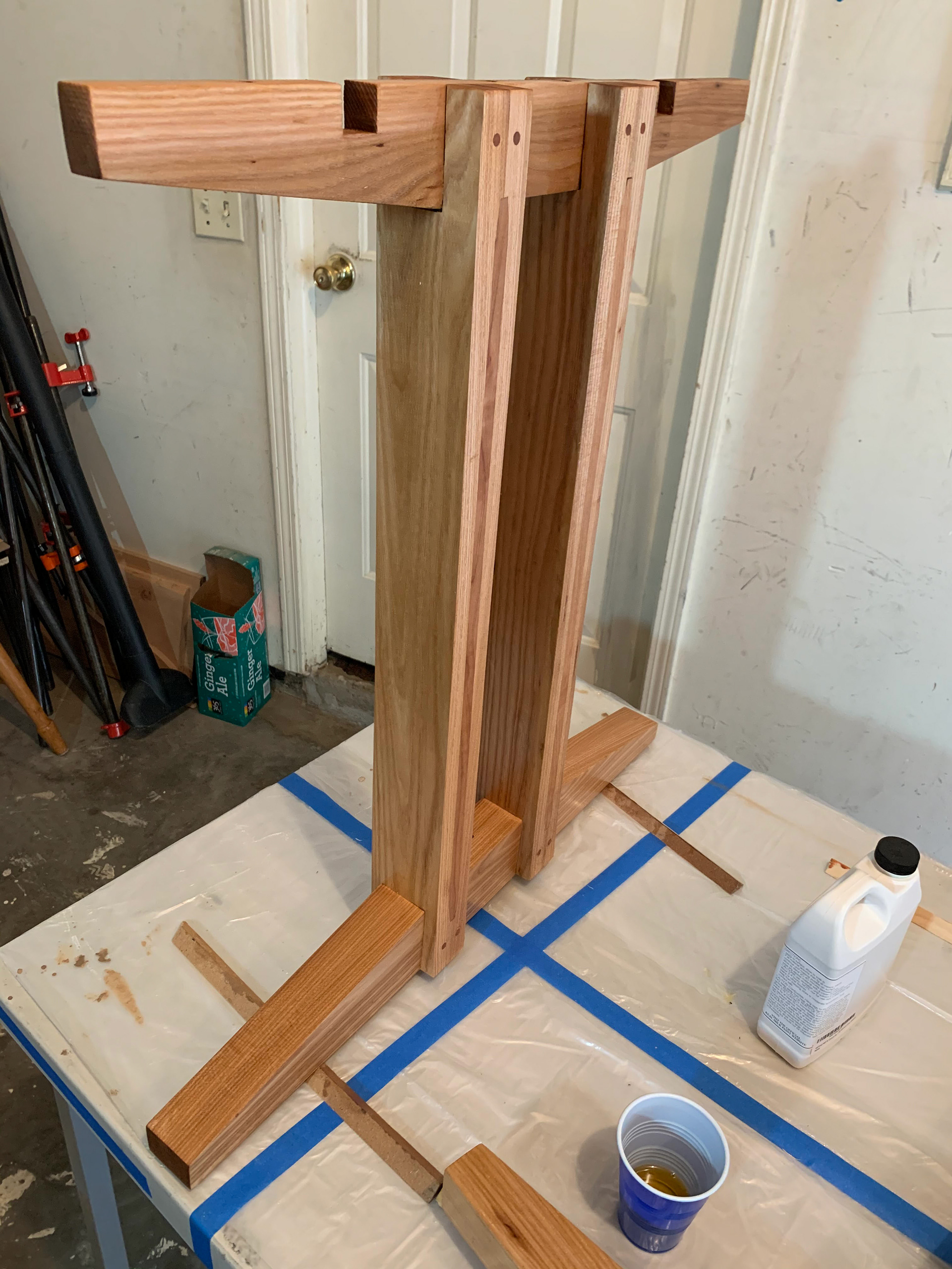 LEG SUB-ASSEMBLY FINISHING