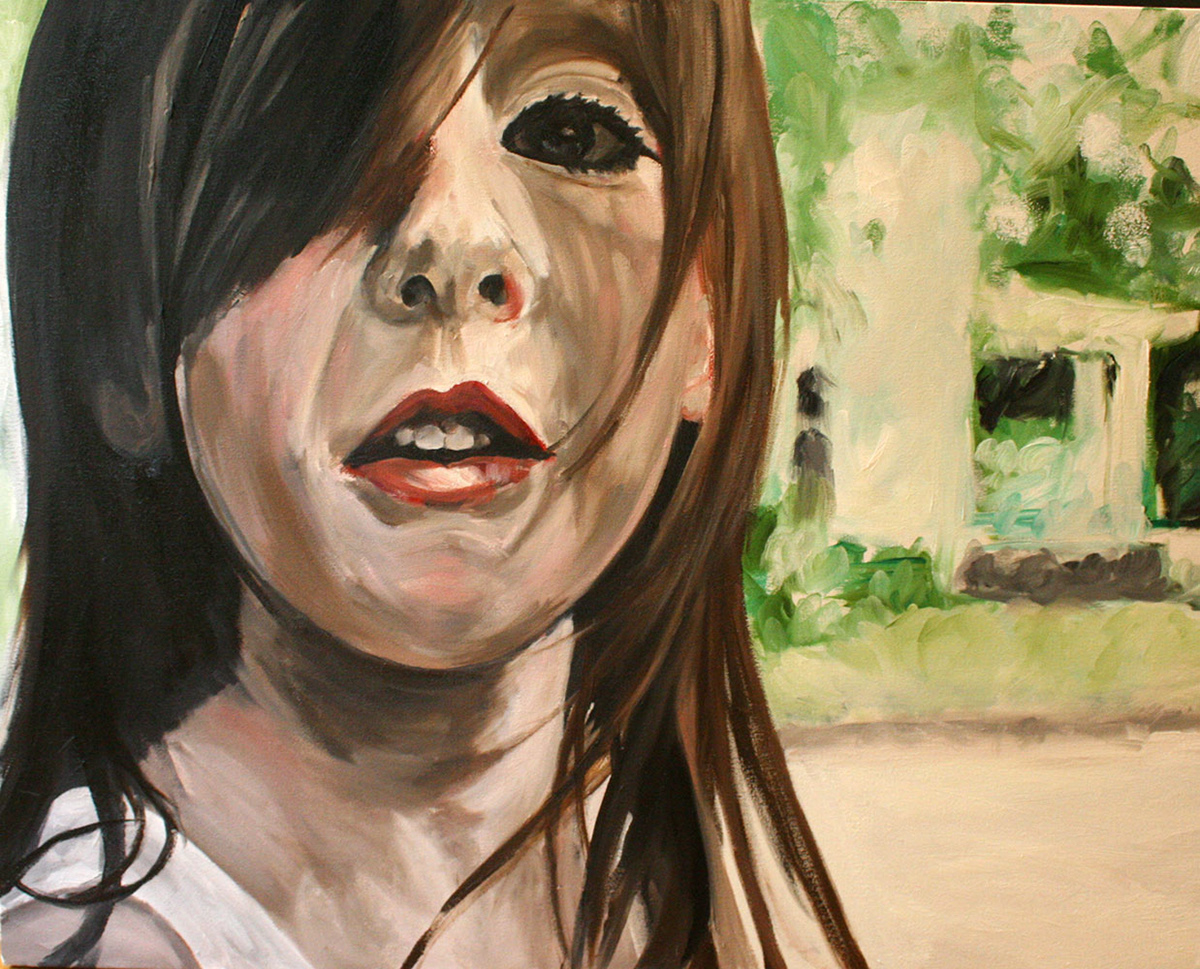 Elizabeth Massey, Oil, 28x36x2"