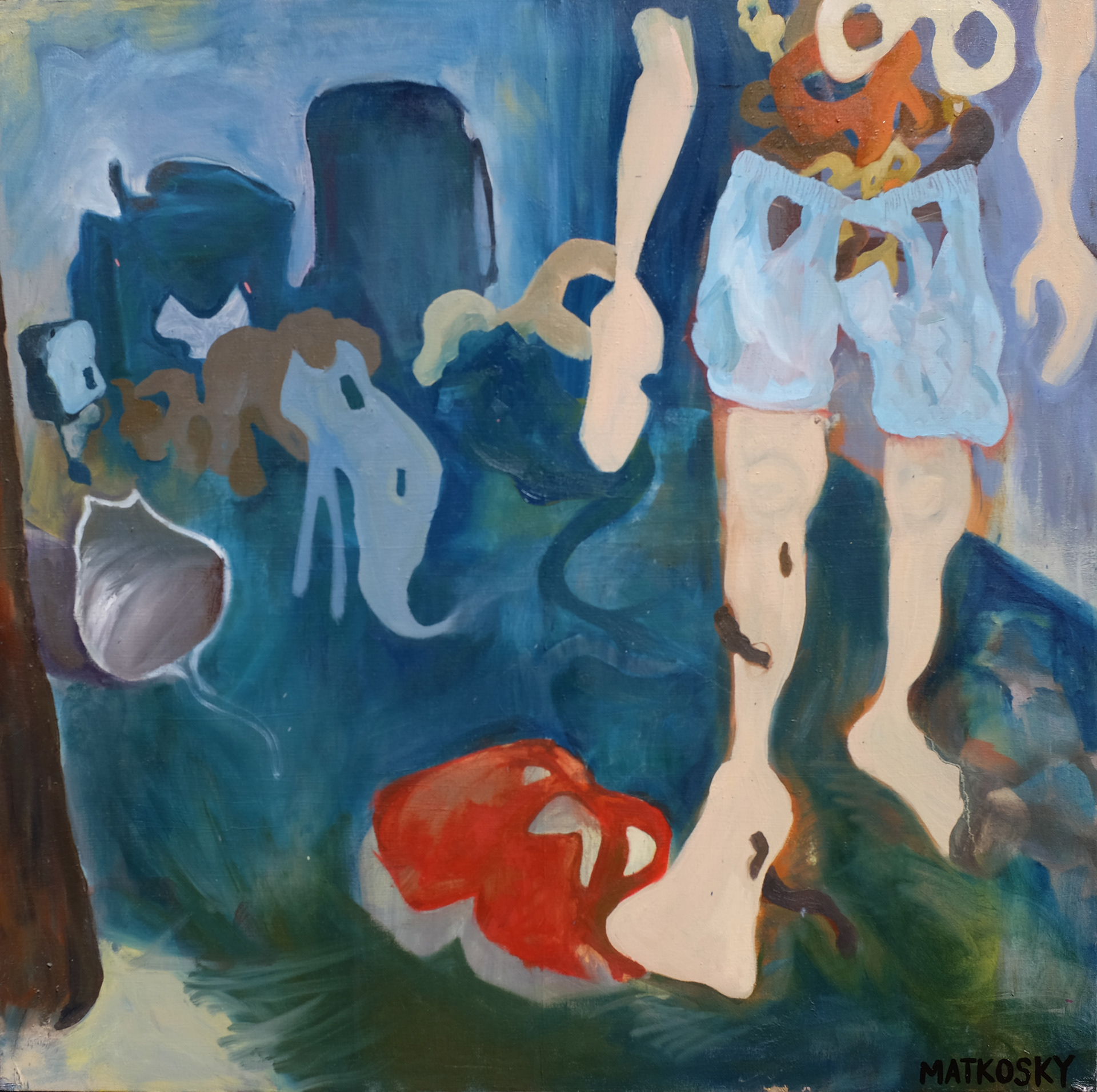 Norwegian Wood, 3x3'