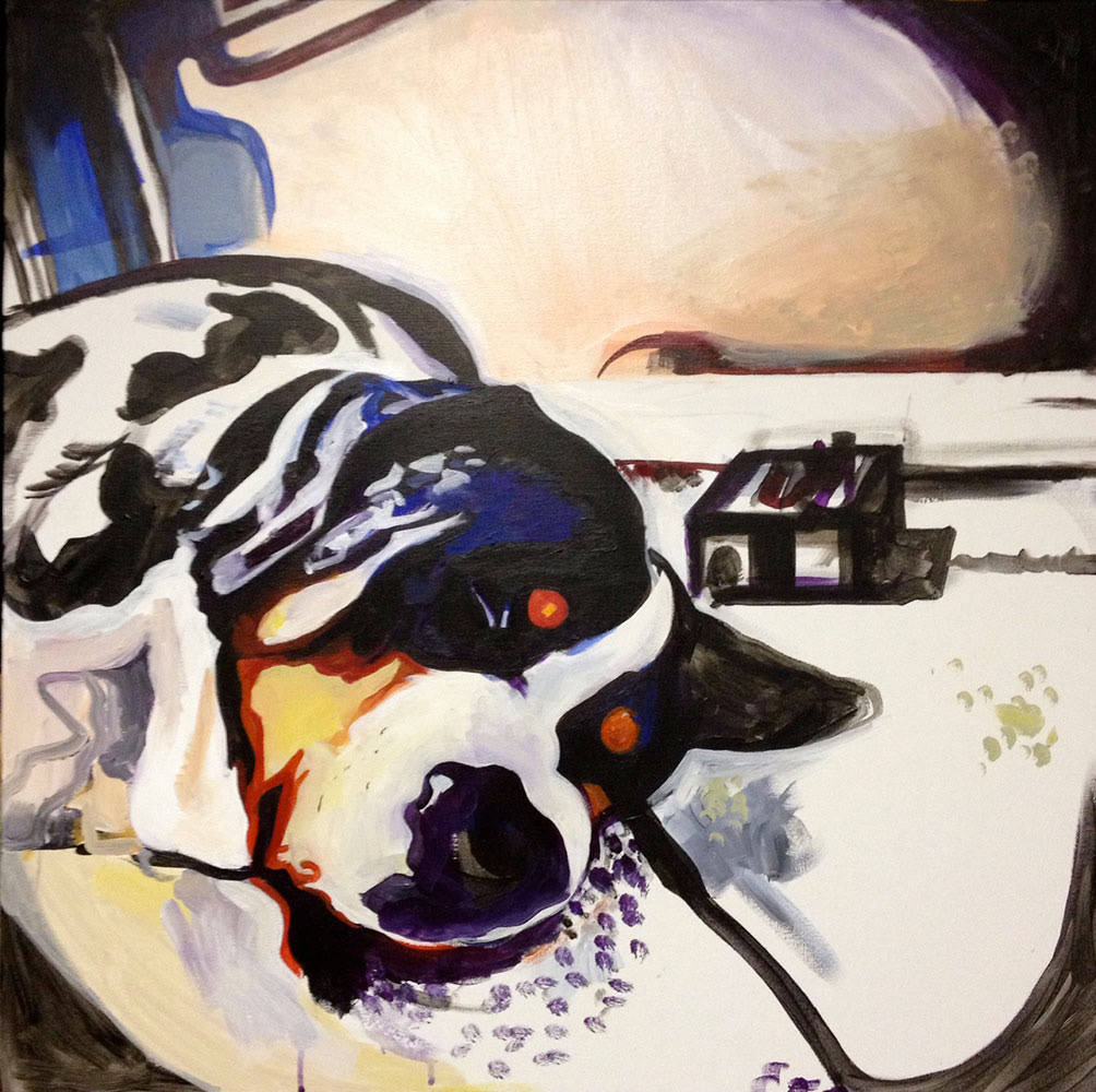 Tyner, Acrylic, 30x30x.75"