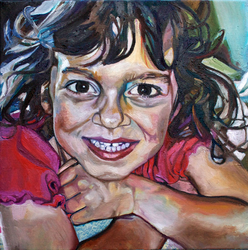 Jedda Levy, Oil, 24x24x2"