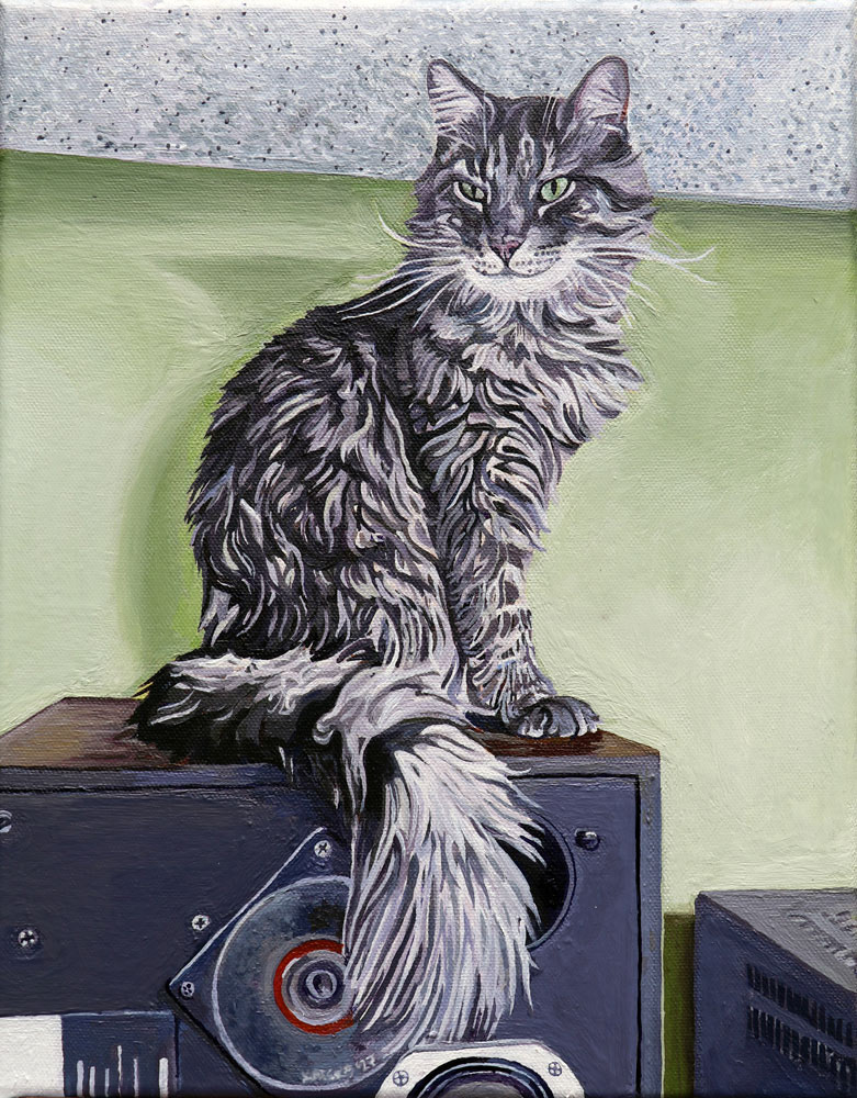 JD, Colored Pencil, 14x11"