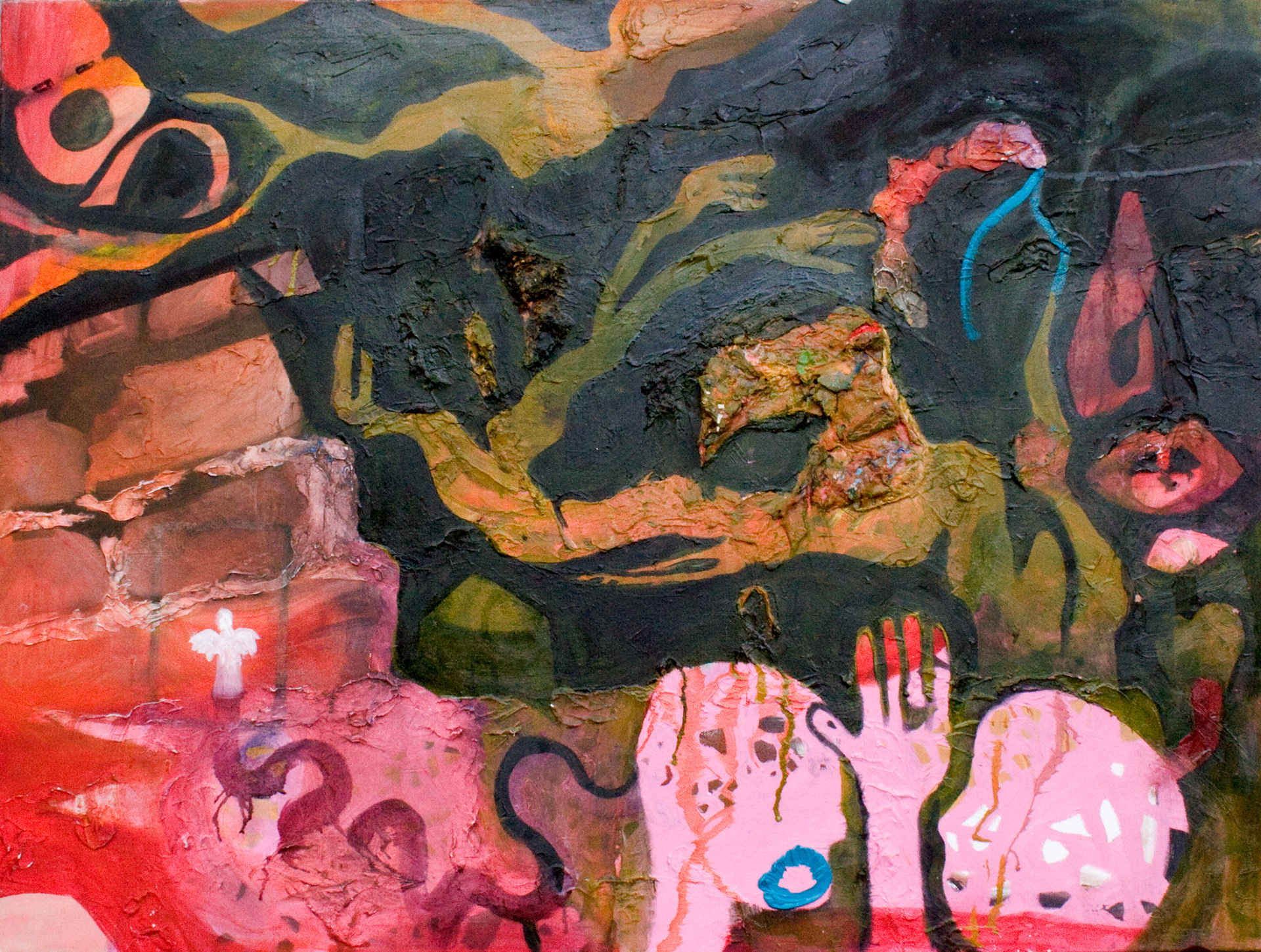 The Fourth Wall, 30x40x.75"