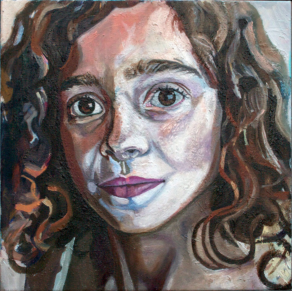Bree Levy, Oil, 24x24x2"