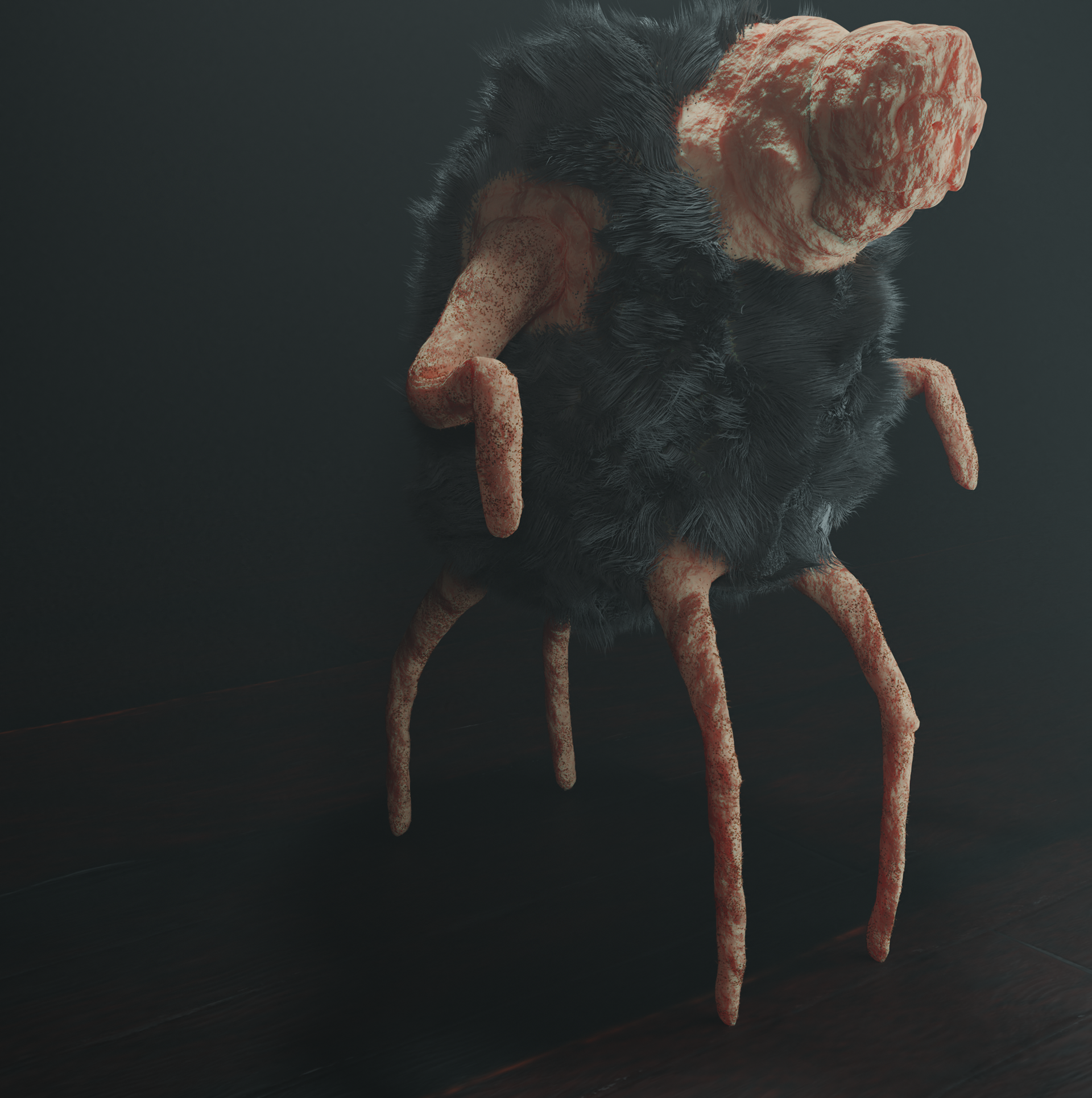 Creature in Blender