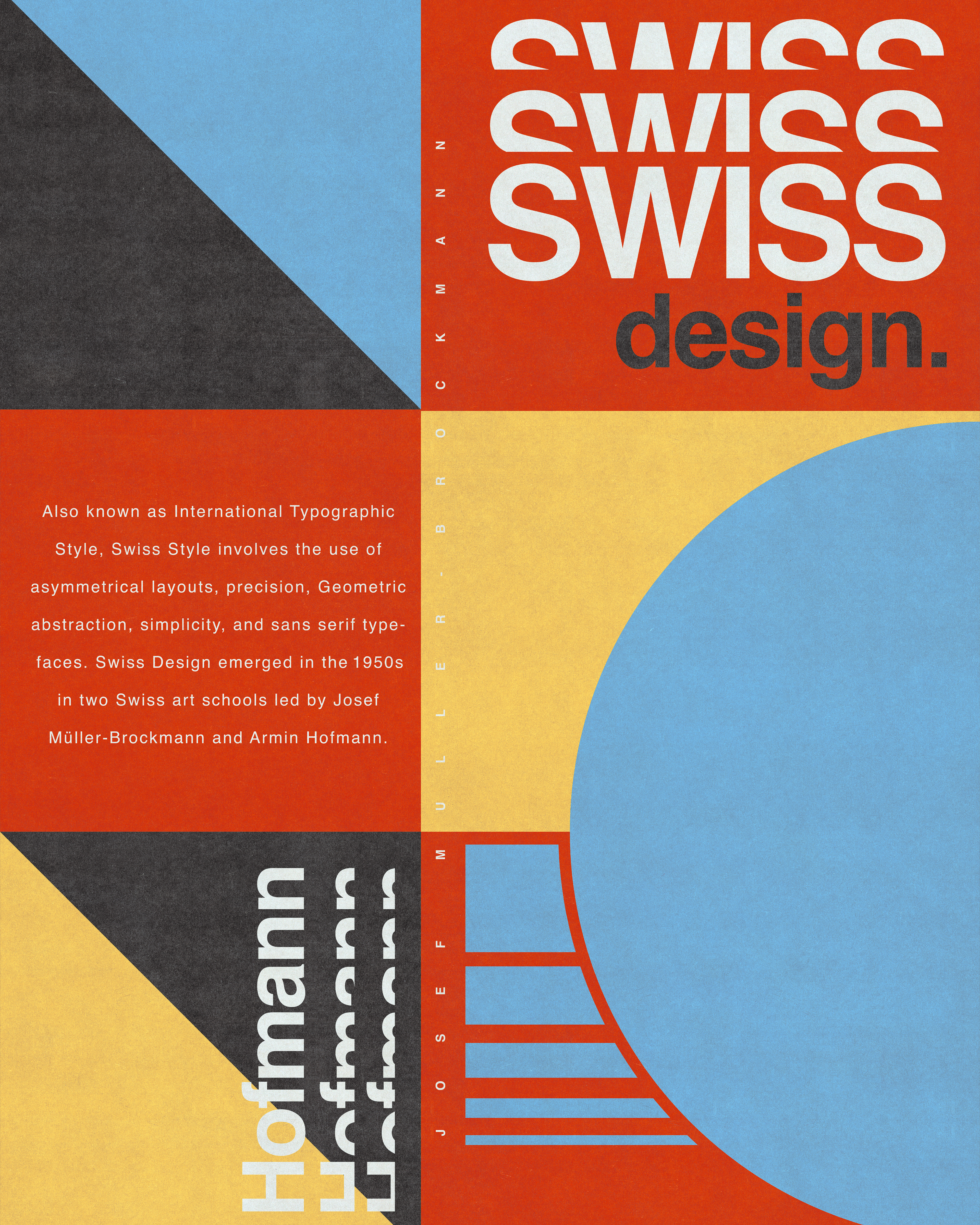 Swiss Design Poster