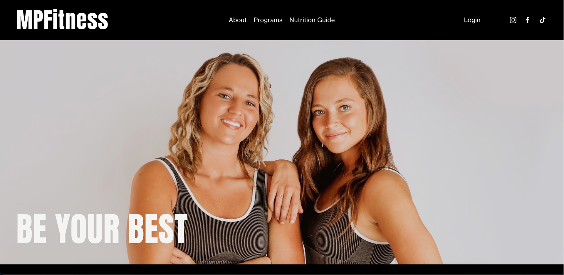 Web Design for MPFitness