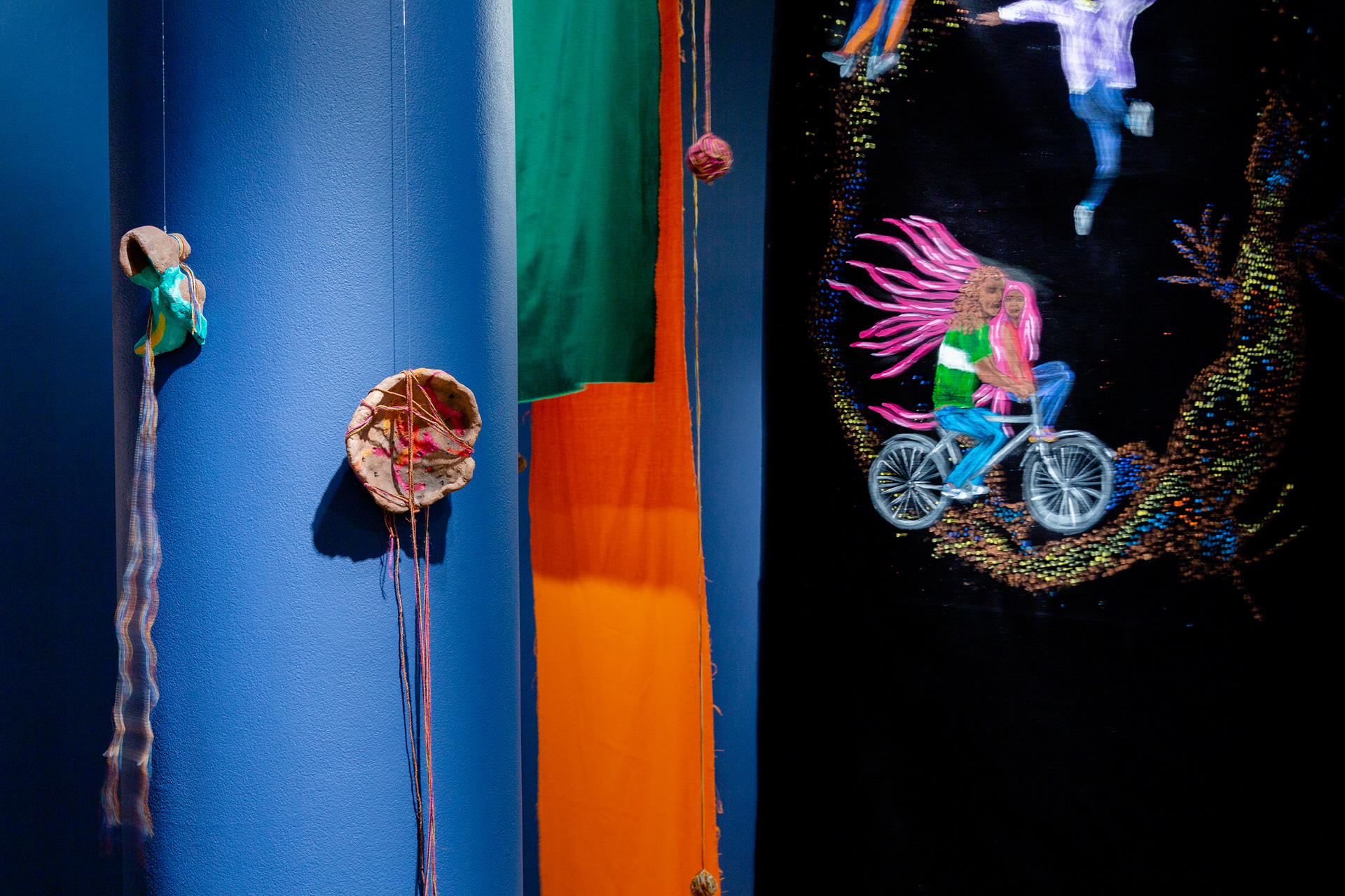 Installation view of ficciones patógenas, curated by Georgie Sánchez and Stamatina Gregory, Head Curator / Director of Exhibitions and Collections (Leslie-Lohman Museum of Art, New York, March 14 - July 27, 2025). Photograph by Daniel Terna. © 2025 Leslie-Lohman Museum of Art, New York.
