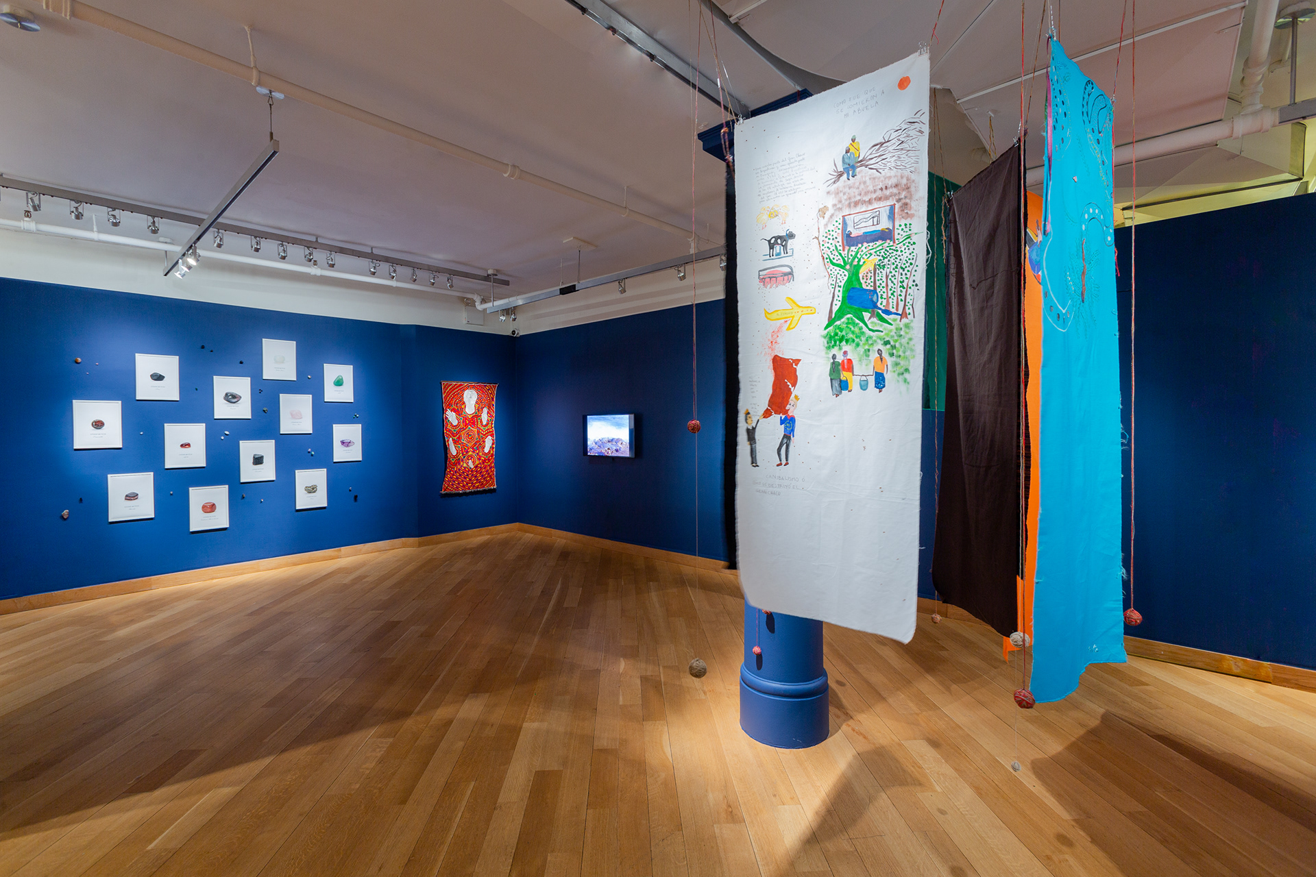 Installation view of ficciones patógenas, curated by Georgie Sánchez and Stamatina Gregory, Head Curator / Director of Exhibitions and Collections (Leslie-Lohman Museum of Art, New York, March 14 - July 27, 2025). Photograph by Daniel Terna. © 2025 Leslie-Lohman Museum of Art, New York.