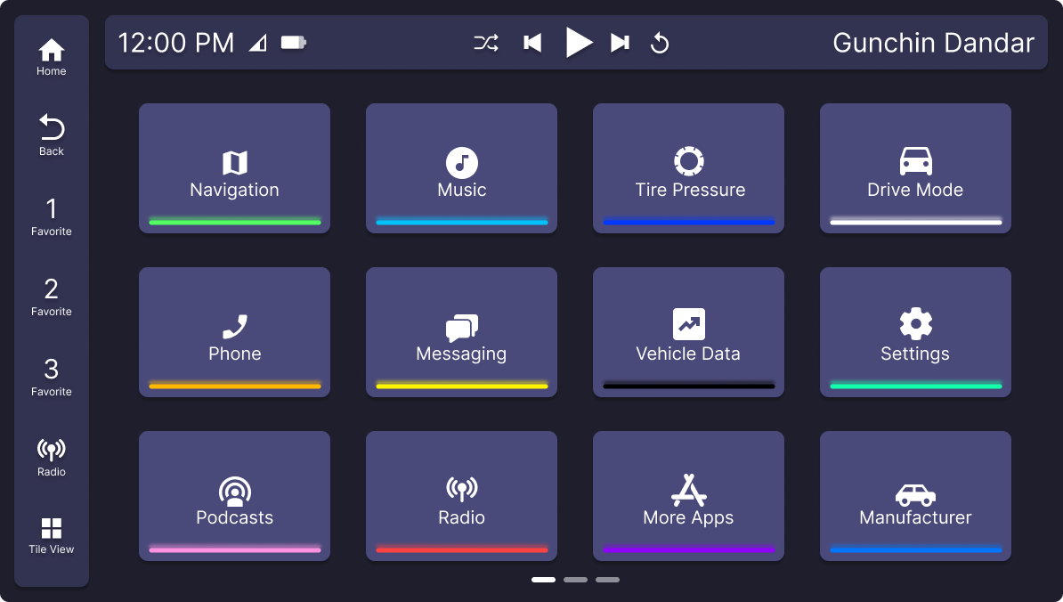 Infotainment Display